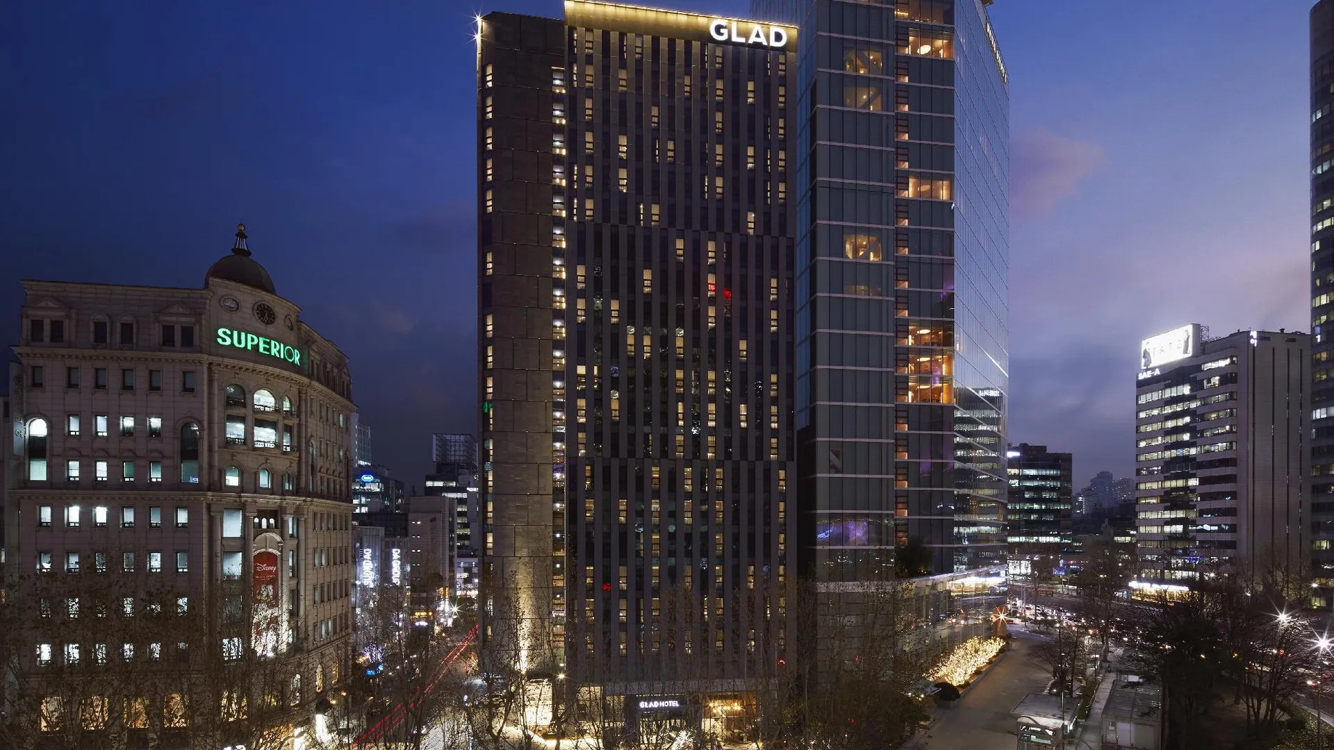 서울 글래드 강남 코엑스 센터 4성급 호텔 객실