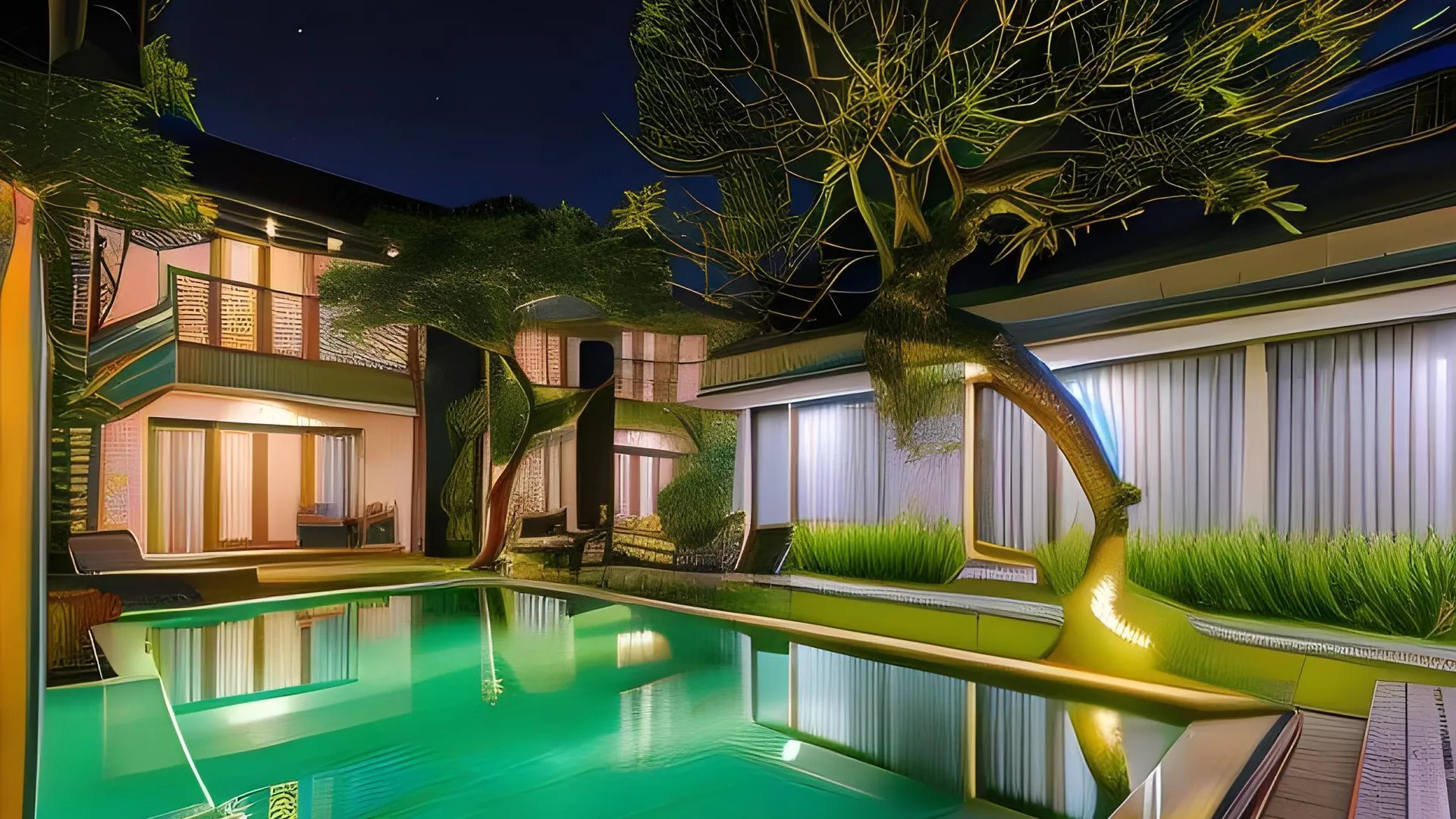 발리 파필론 에코비치 3성급 호텔 객실