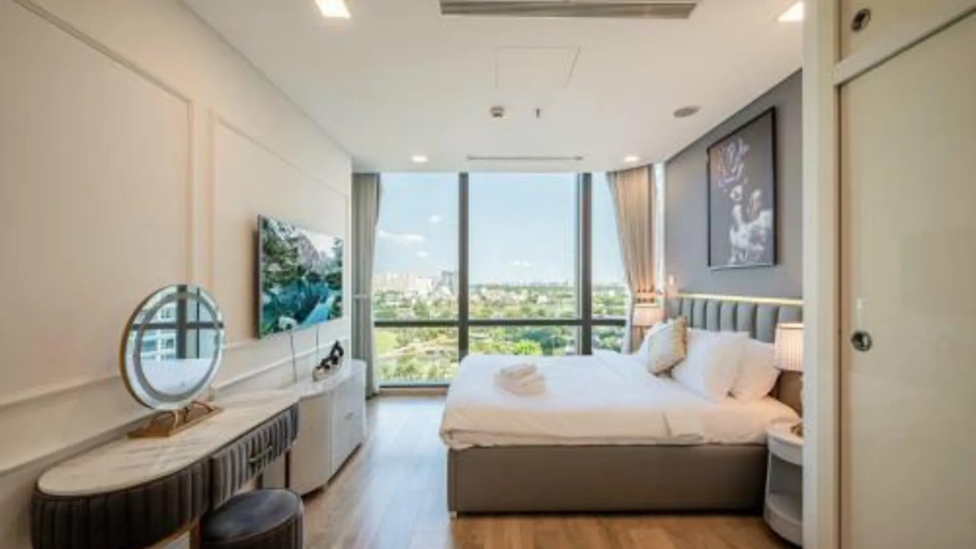 호치민 1 Phòng Ngủ Landmark 81 Vinhome 2성급 게스트하우스 스위트룸