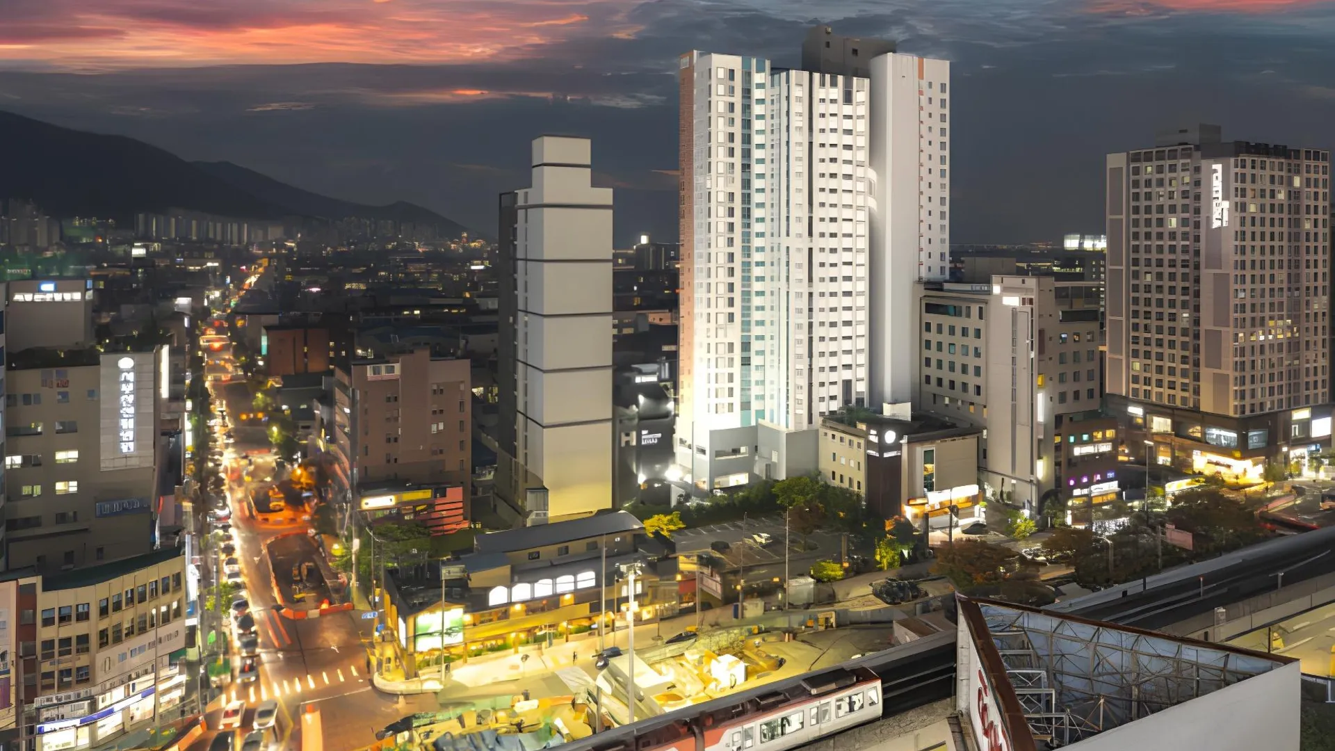 부산 에이치에비뉴 사상역점 레지던스 호텔 3성급 호텔 객실