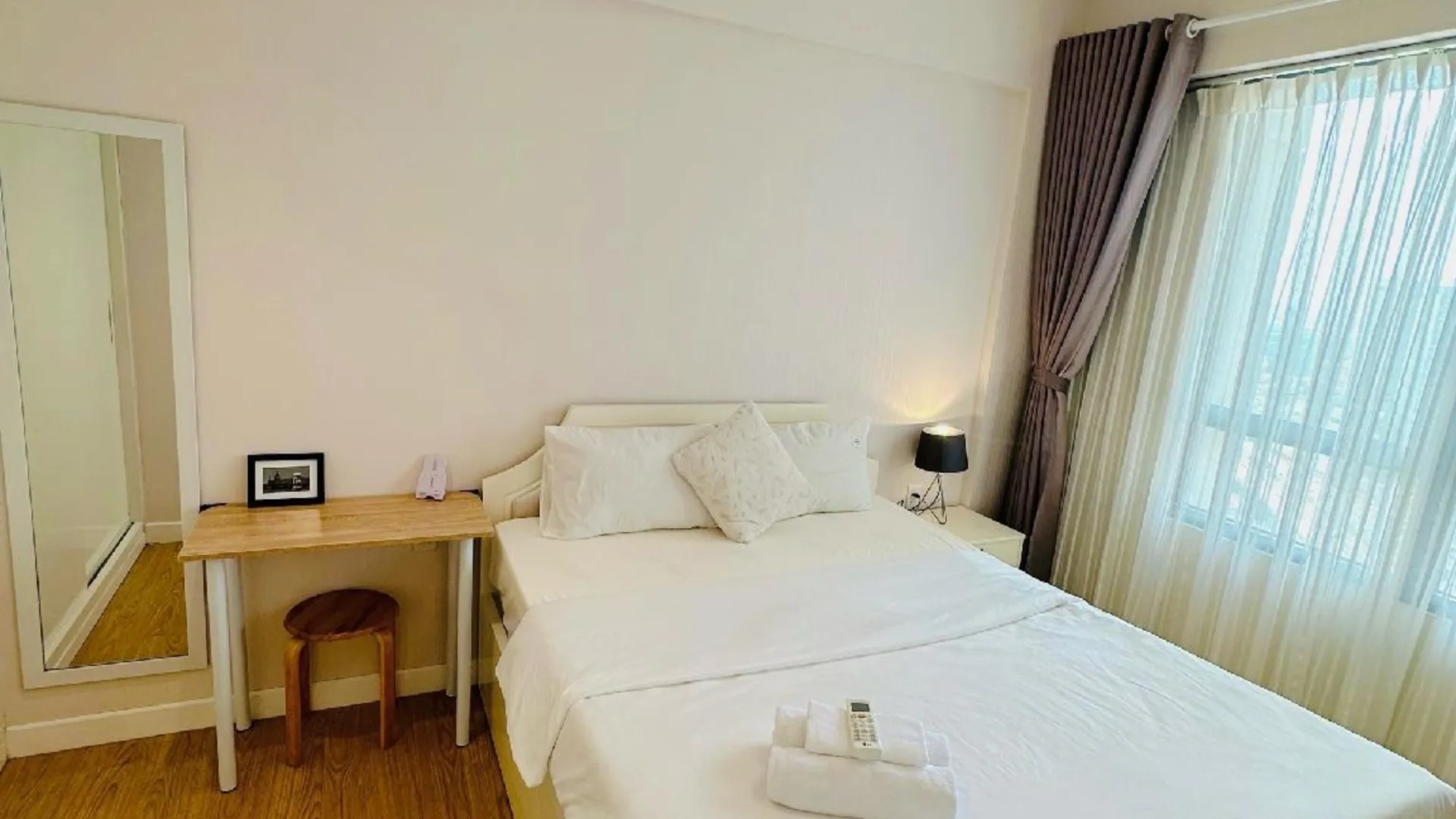 호치민 빈탄의 아파트먼트 (50m², 침실 1개, 프라이빗 욕실 1개) 4성급 싱글룸 스위트룸