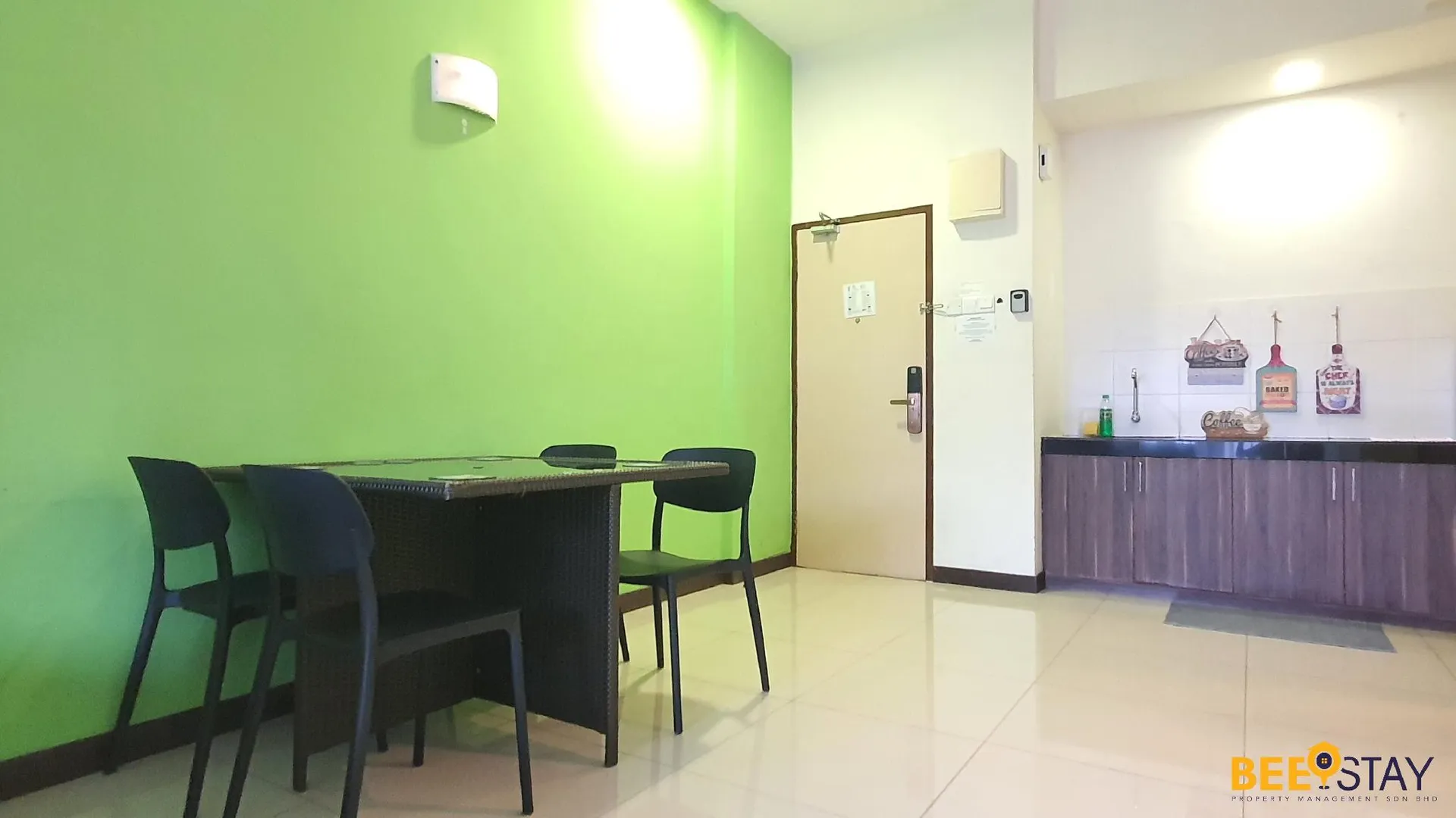 말라카 바투 베렌담의 아파트먼트 (m², 침실 2개, 프라이빗 욕실 2개) 2성급 싱글룸 부대시설