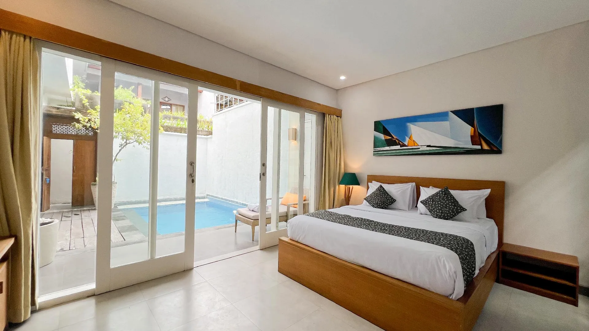 발리 애플 빌라 앤 스튜디오 스미냑 4성급 호텔 스위트룸