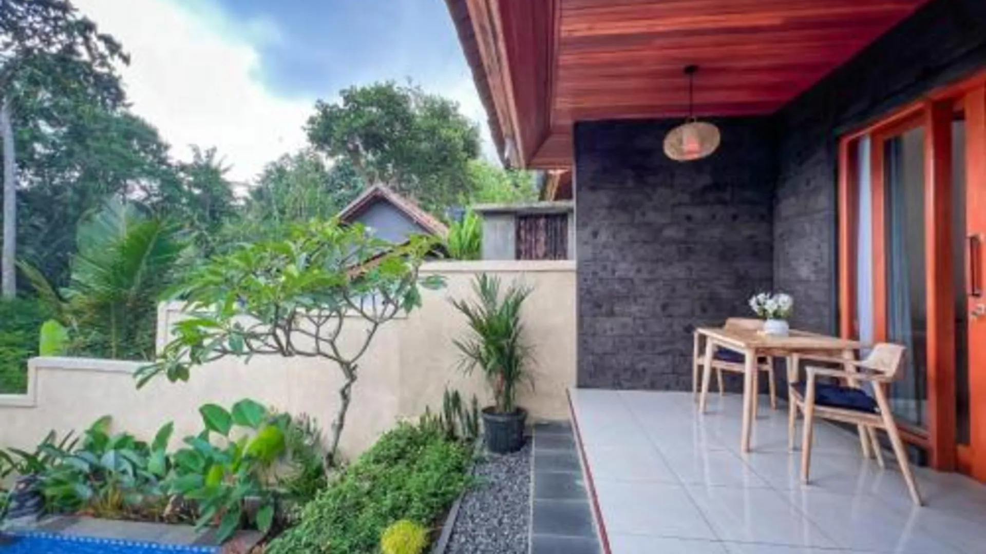 발리 Aris House Private Pool Villa 3성급 싱글룸 수영장