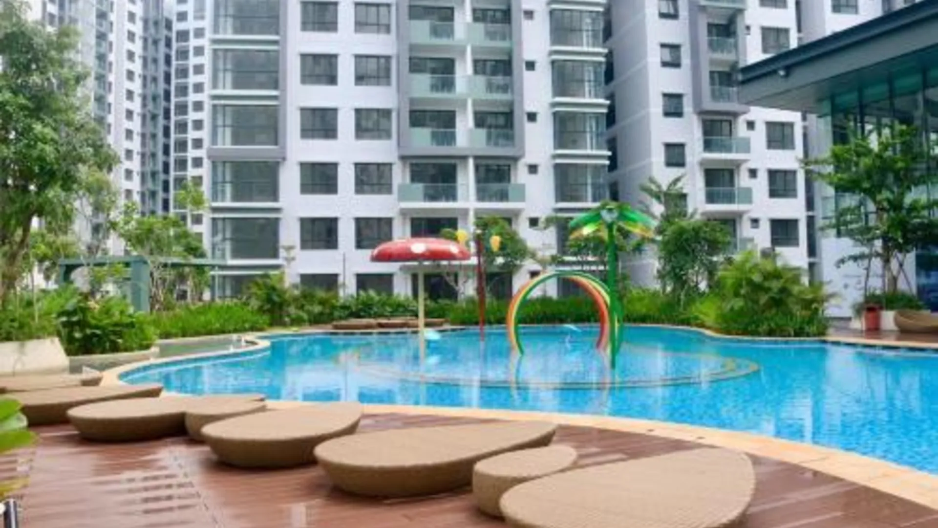 호치민 Căn hộ EMERALD 1PN cạnh Siêu Thị Aeon Tân Phú 2성급 싱글룸 레스토랑