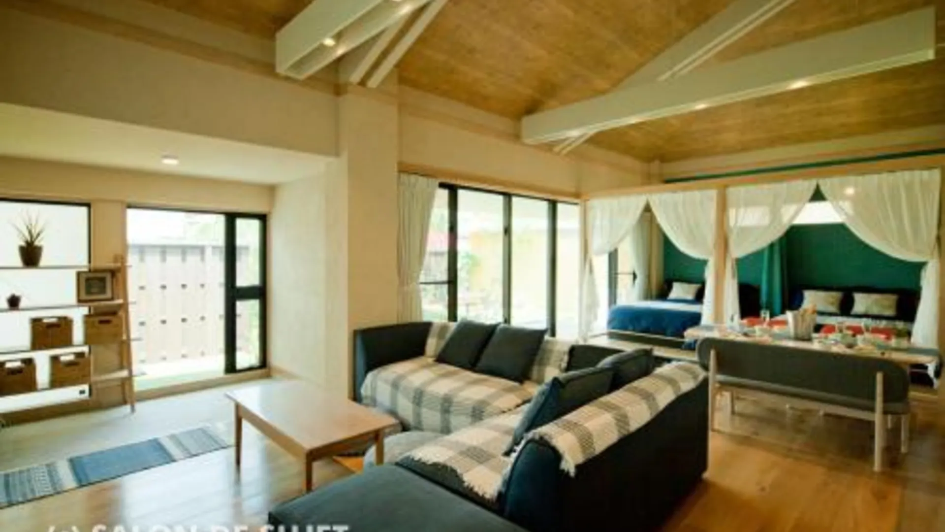 오키나와 본섬 Bougain Terrace Resort Ta-chi House 4성급 게스트하우스 스위트룸