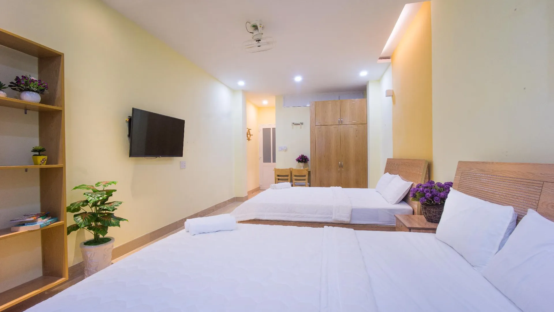 호치민 랭귀지 익스체인지 호스텔 1 호텔 객실