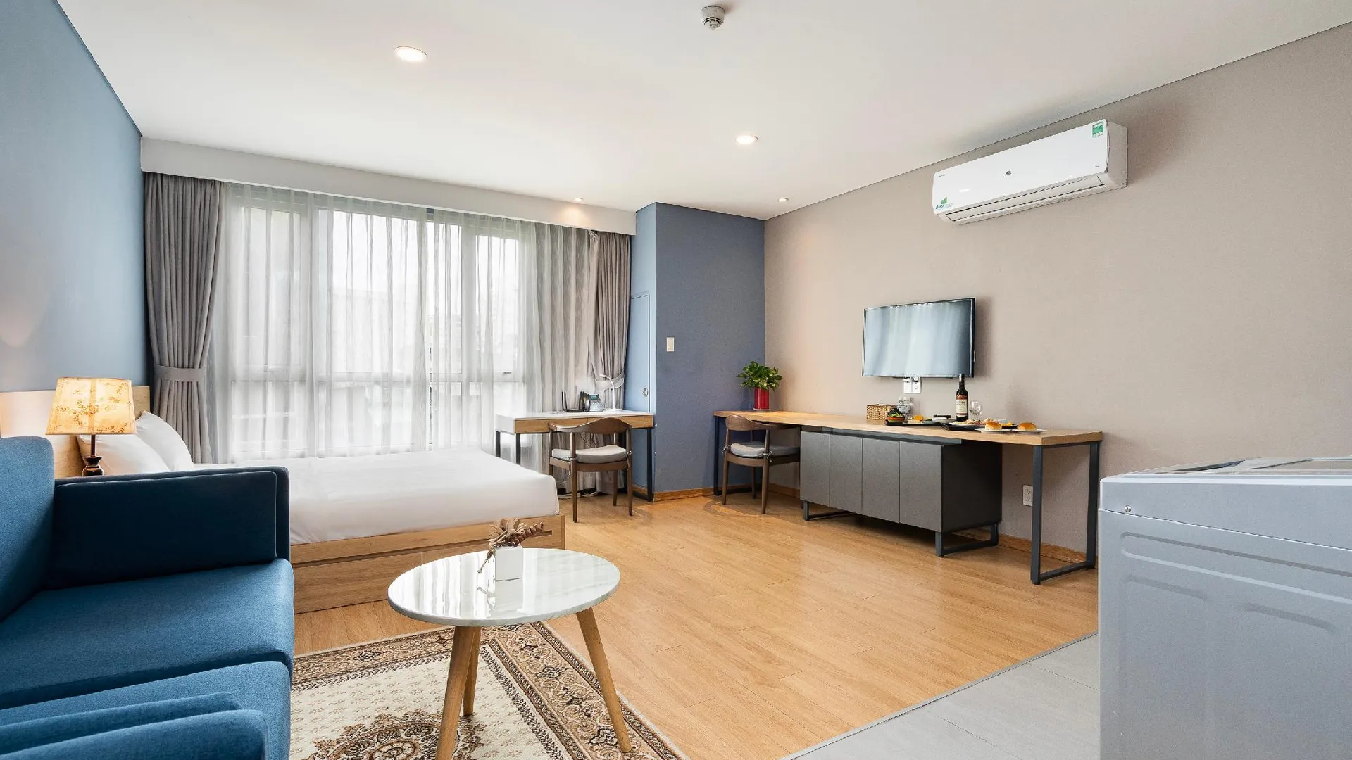 호치민 랑카스터 호치민 서비스드 아파트먼트 오피셜 4성급 호텔 전망