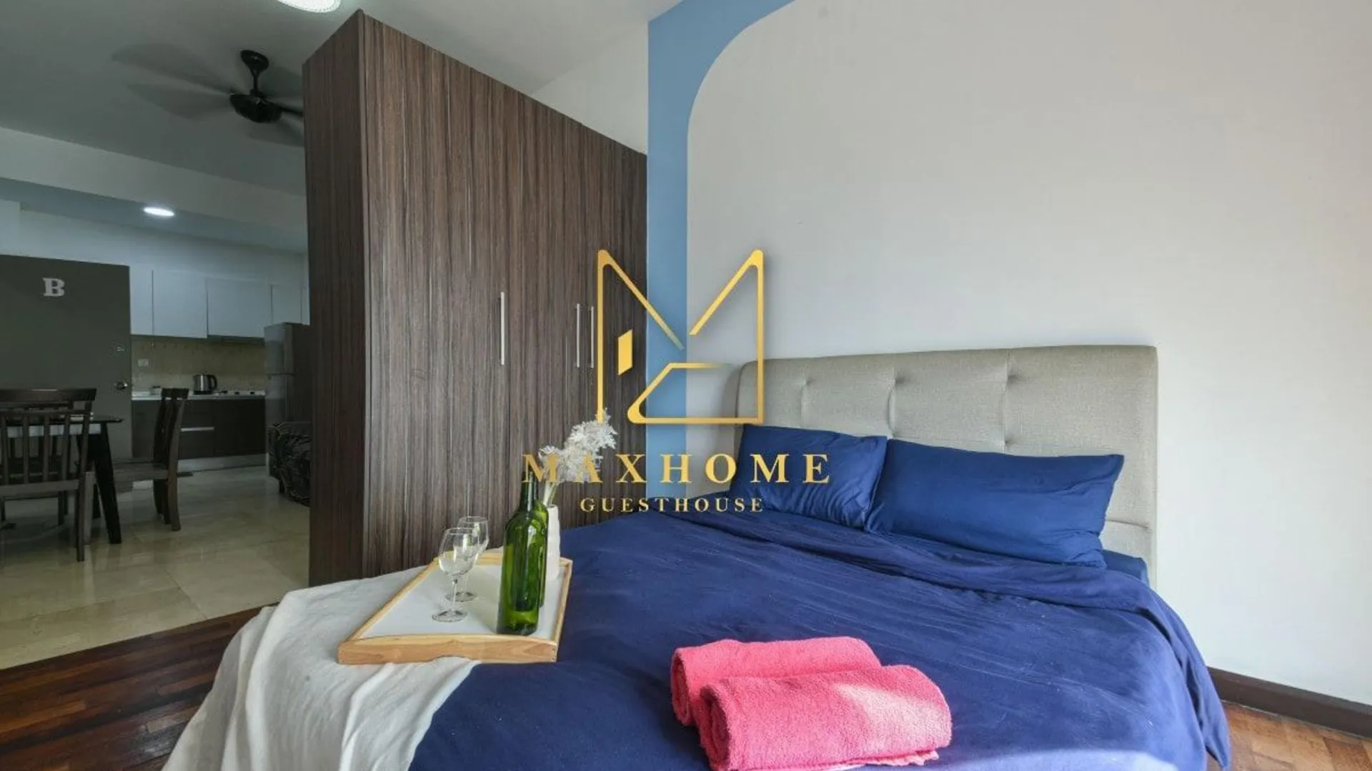 말라카 멜라카 라야의 아파트먼트 (m², 침실 2개, 프라이빗 욕실 1개) 3성급 싱글룸 객실