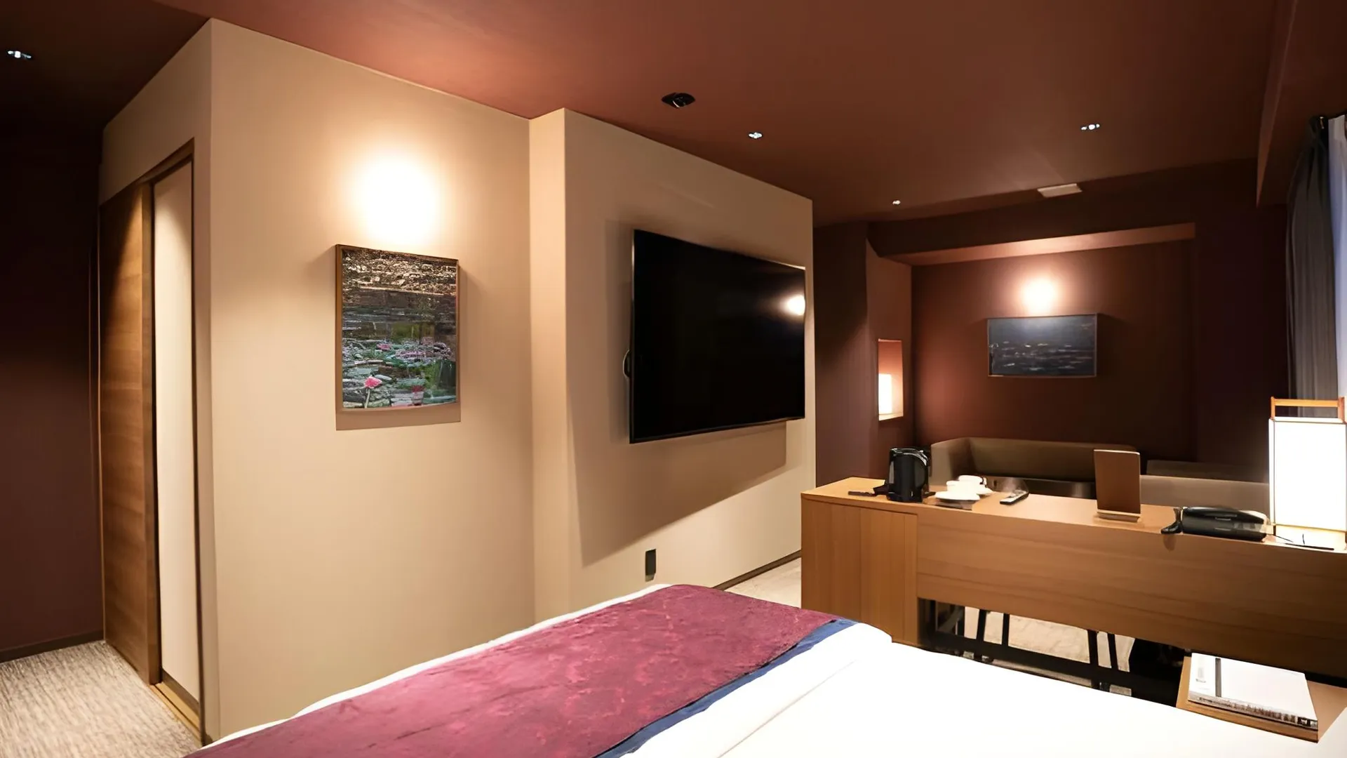 오사카 Hotel Hasu II 3성급 호텔 레스토랑