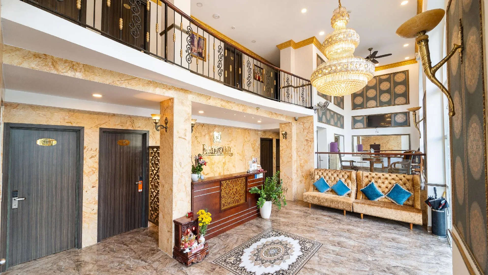 호치민 컬렉션 O 에메랄드 럭셔리 아파트먼트 - SECC 근처 3성급 호텔 전망