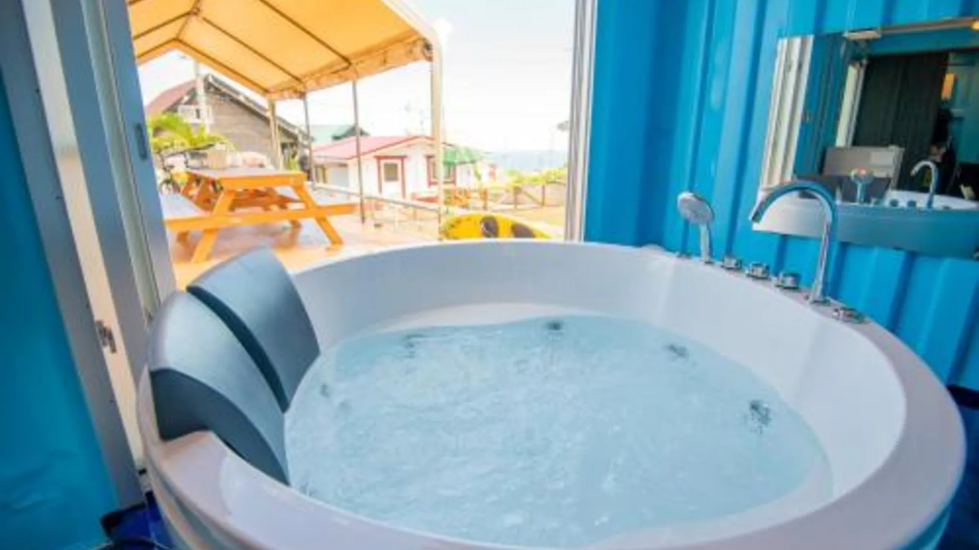 오키나와 본섬 ペットOK! JUNGLIA 15分! サウナ-プール-Private Villa 405 3성급 호텔 객실