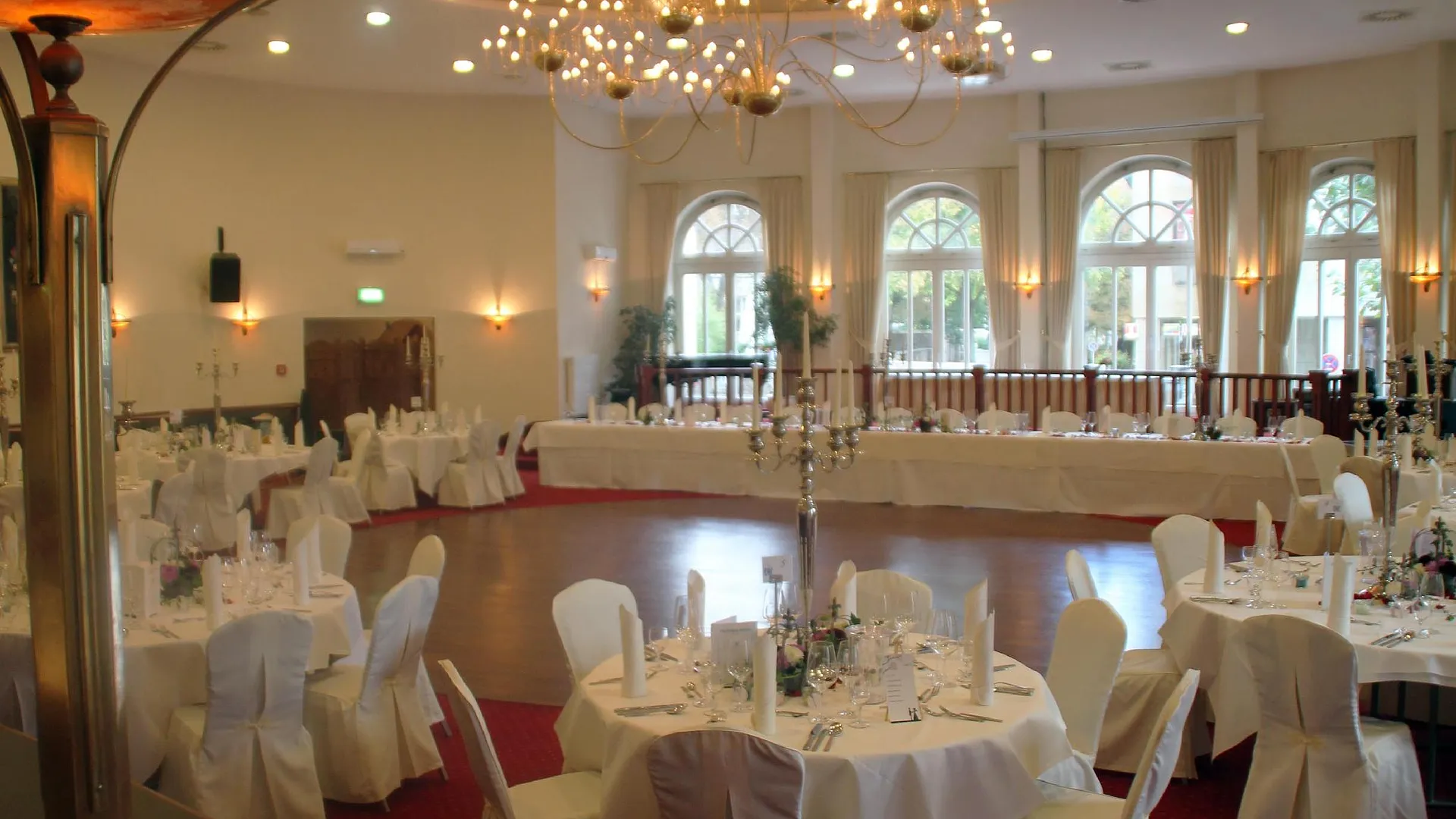 민덴 빅토리아 호텔 민덴 4성급 호텔 레스토랑