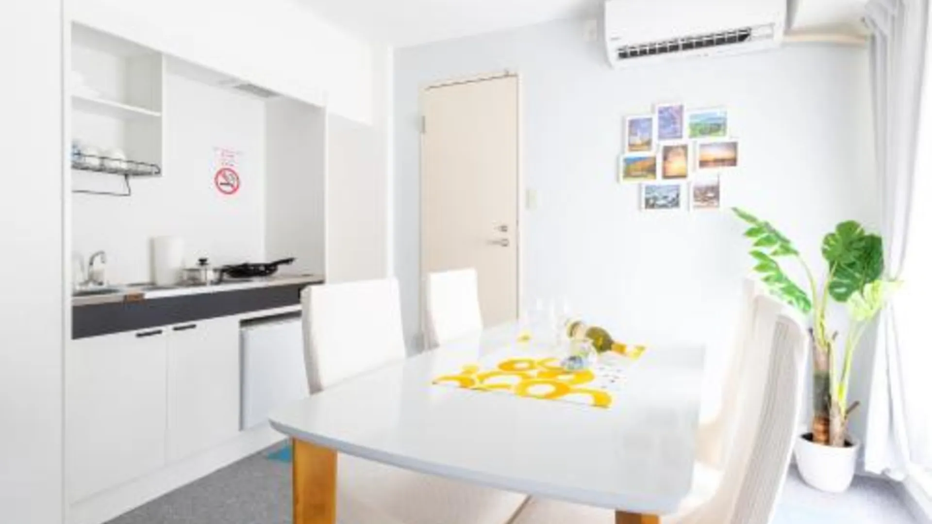 오사카 KIKU'S Room 3성급 게스트하우스 레스토랑