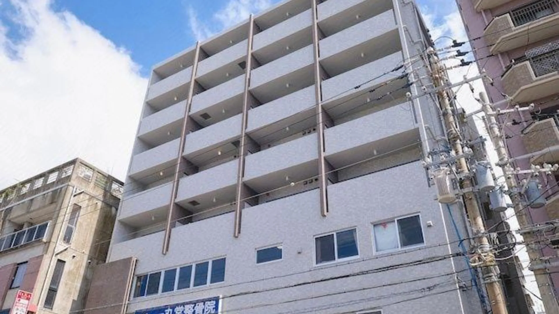 오키나와 본섬 코랄 게이트 인 쿠메 3성급 게스트하우스 전망