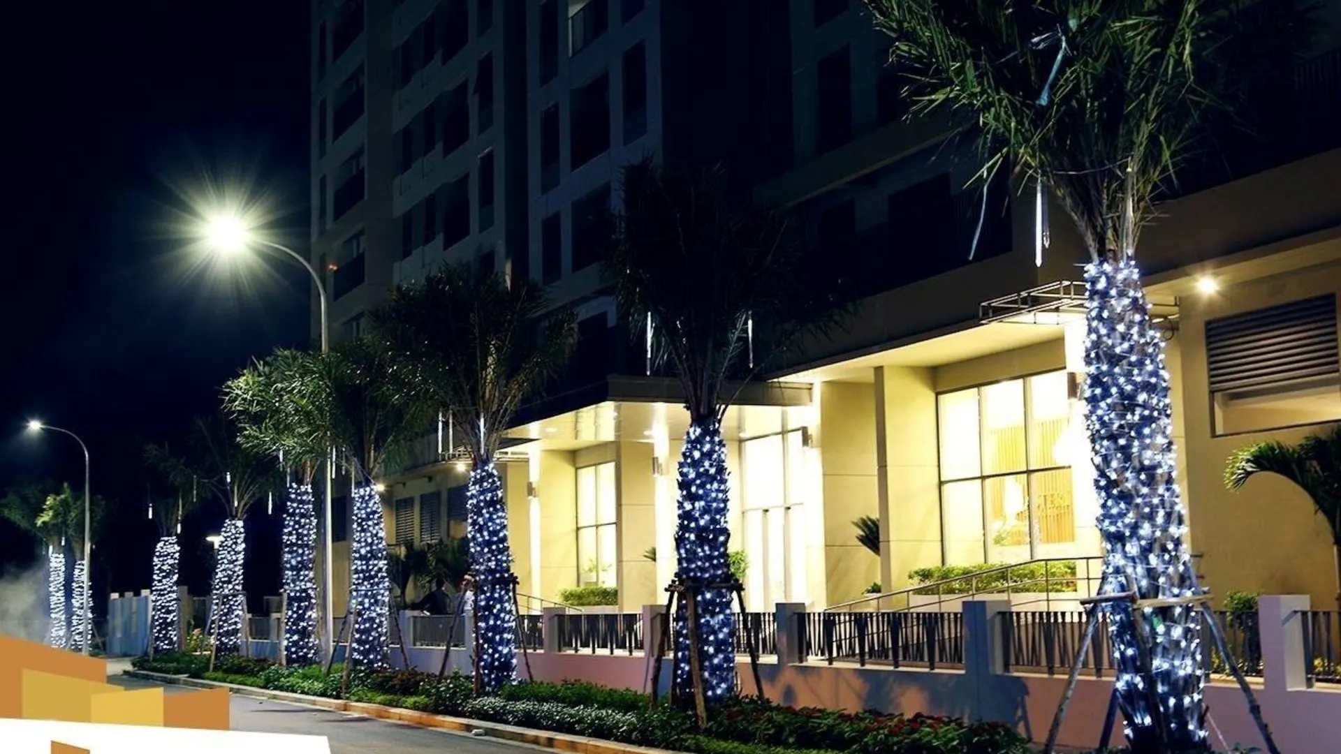 호치민 2군의 아파트먼트 (60m², 침실 2개, 프라이빗 욕실 2개) 3성급 싱글룸 전망