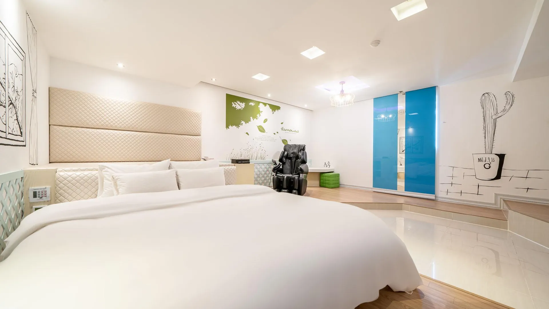 울산 울산 영남알프스 G7 2성급 호텔 객실