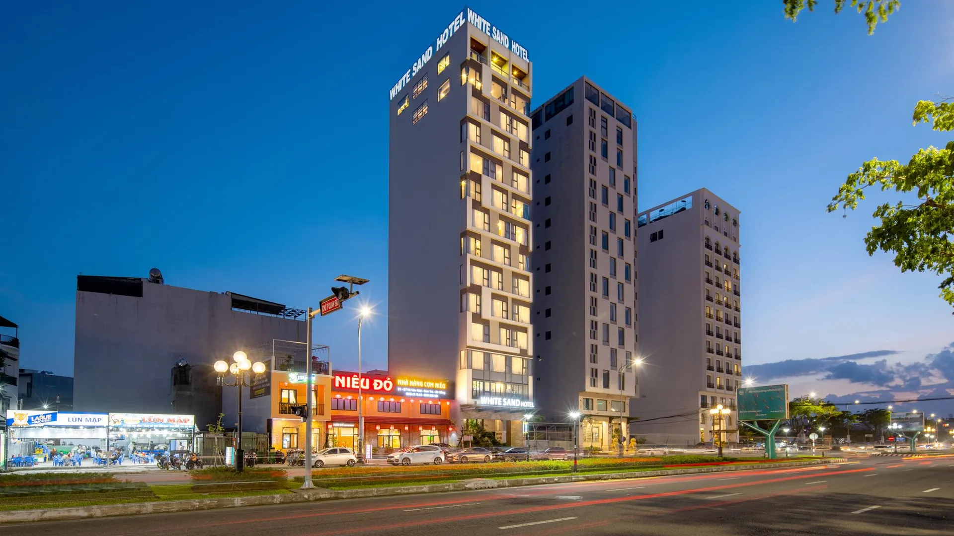 다낭 화이트 샌드 부티크 호텔 4성급 호텔 외관