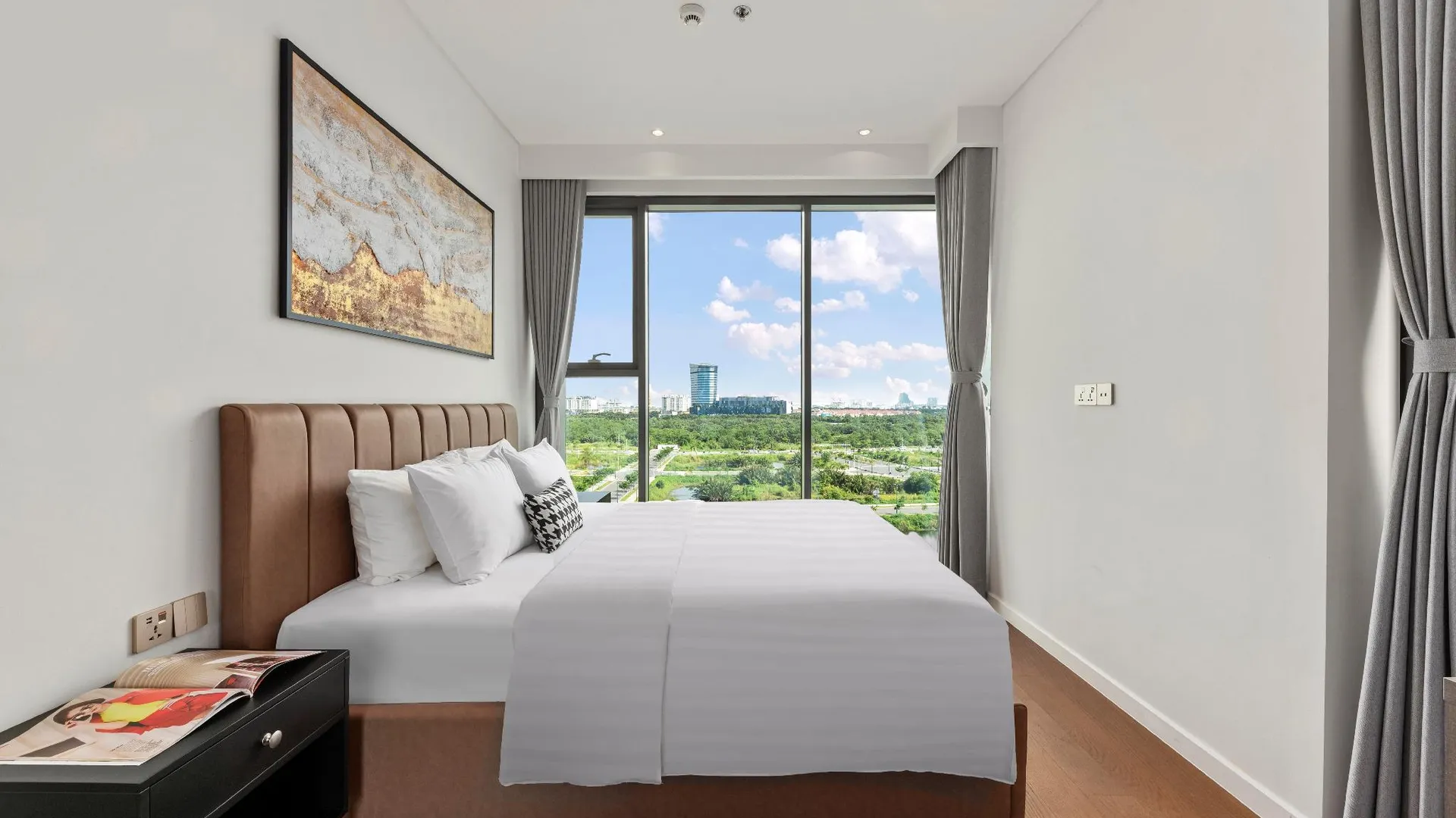 호치민 1군의 프라이빗 하우스 (100m², 침실 2개, 프라이빗 욕실 2개) 4성급 싱글룸 스위트룸