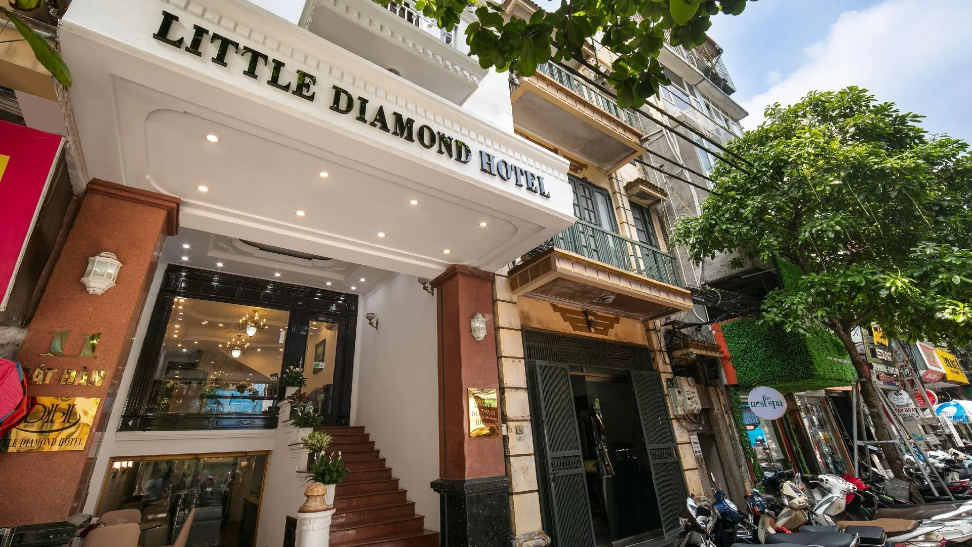 하노이 리틀 다이아몬드 호텔 3성급 호텔 외관