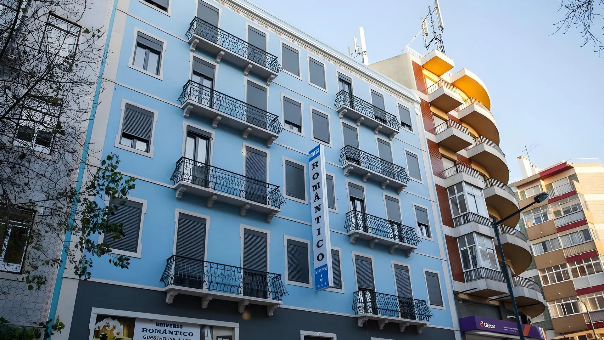 리스본 우니베르소 로만티코 3성급 호텔 객실