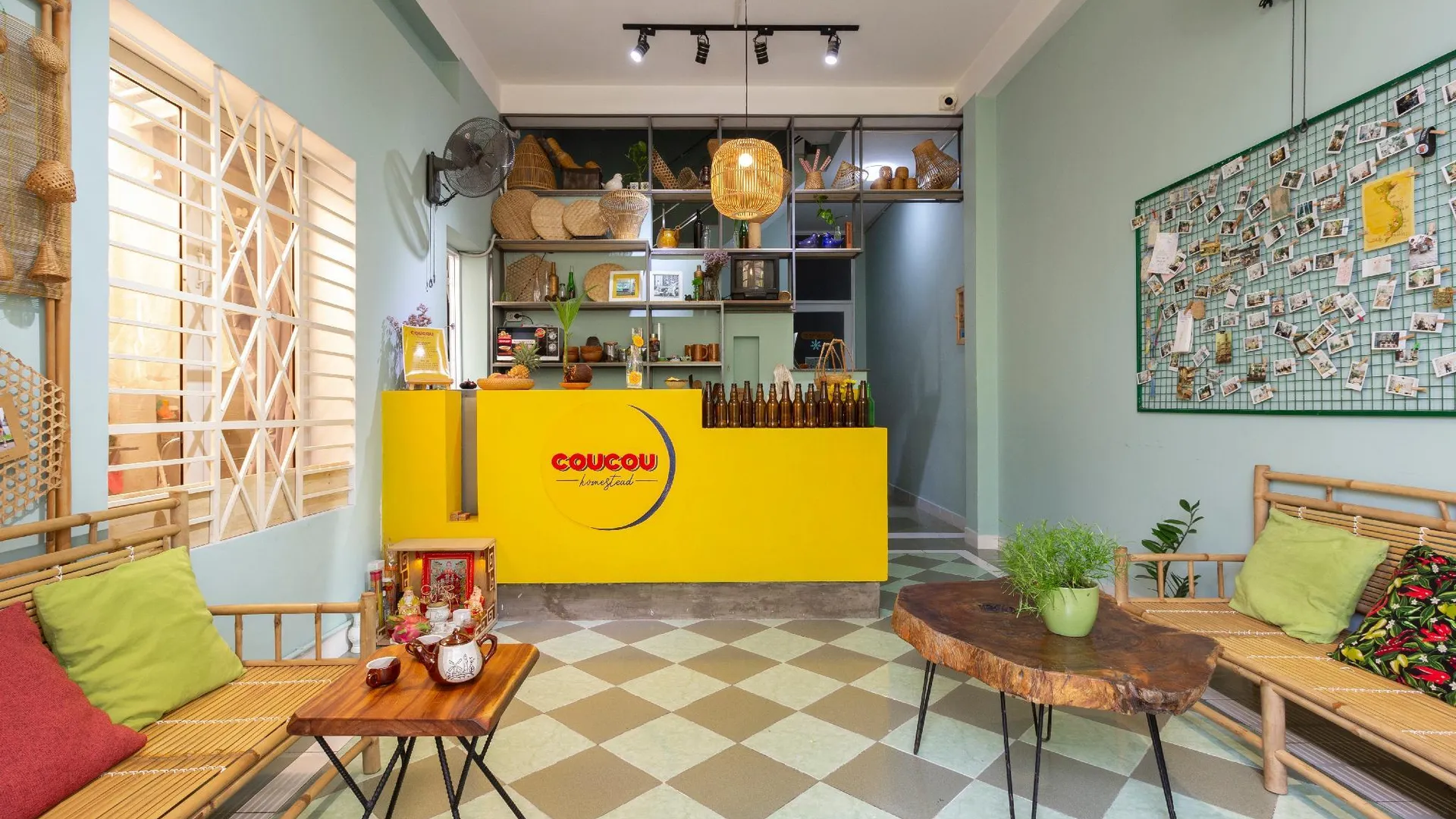 호치민 쿠쿠 홈스테드 I - 홈스테이 앤 도미토리 디스트릭트 1 호텔 로비