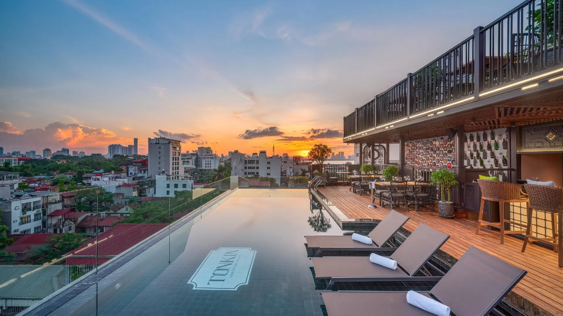 하노이 통킨 럭셔리 부티크 호텔 앤 스파 5성급 호텔 객실