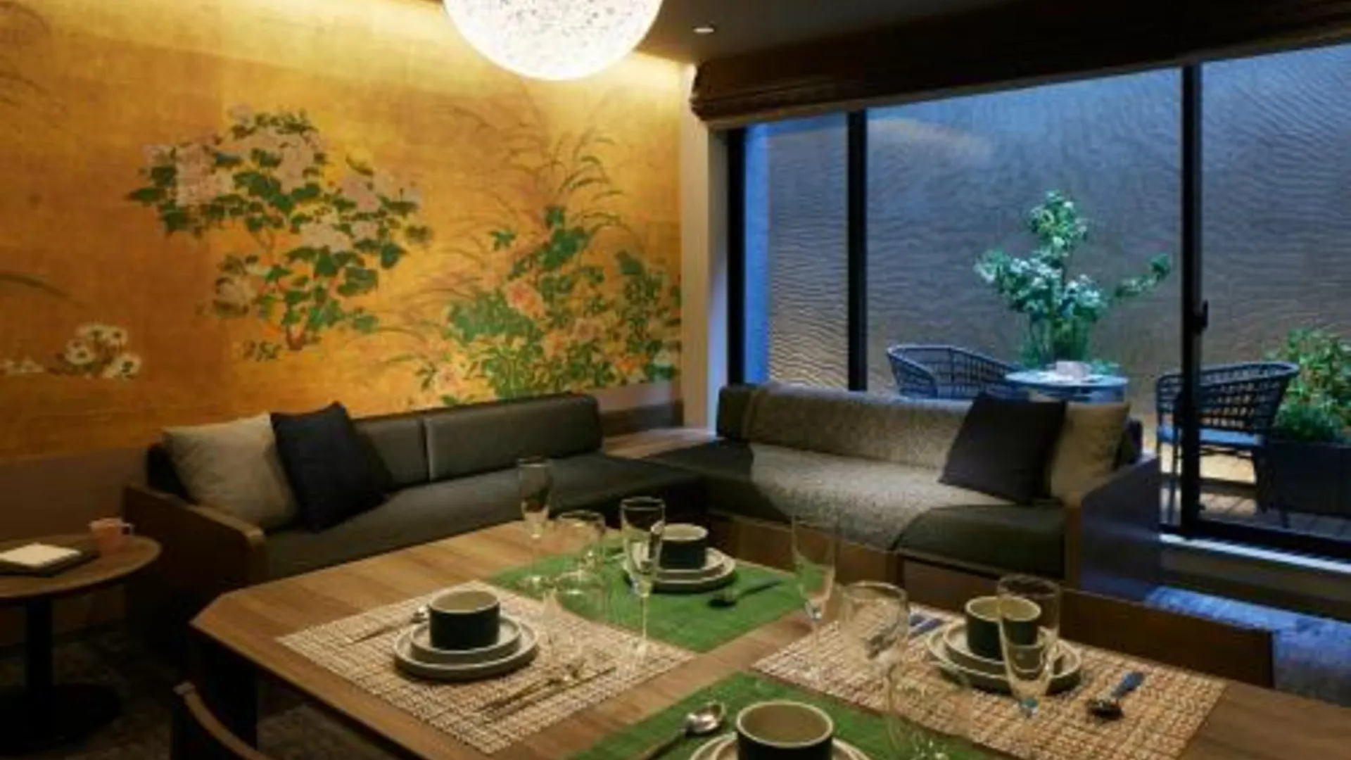 교토 민 기온 산조 3성급 호텔 로비