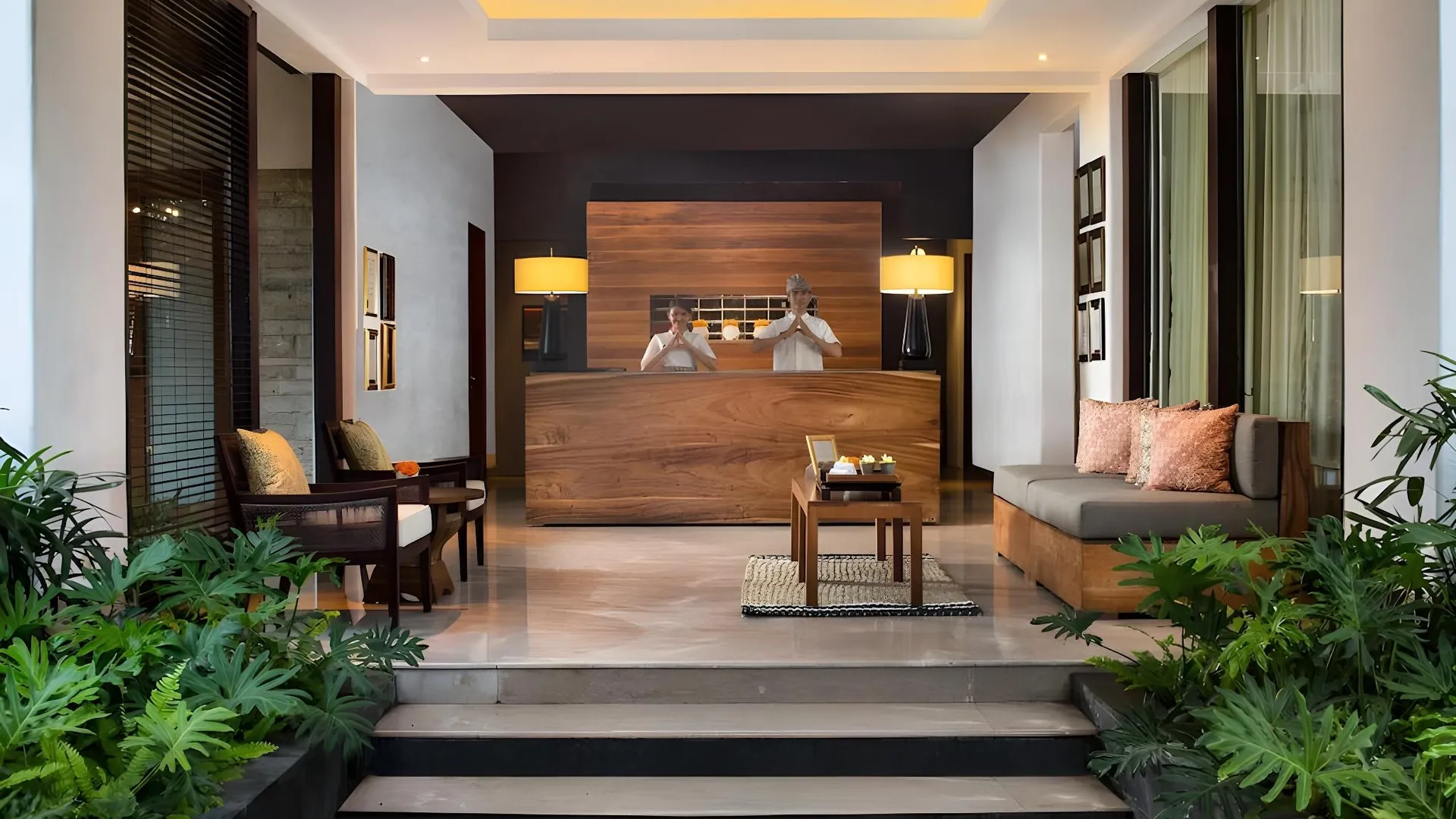 발리 알라야 데다운 쿠타 5성급 호텔 로비