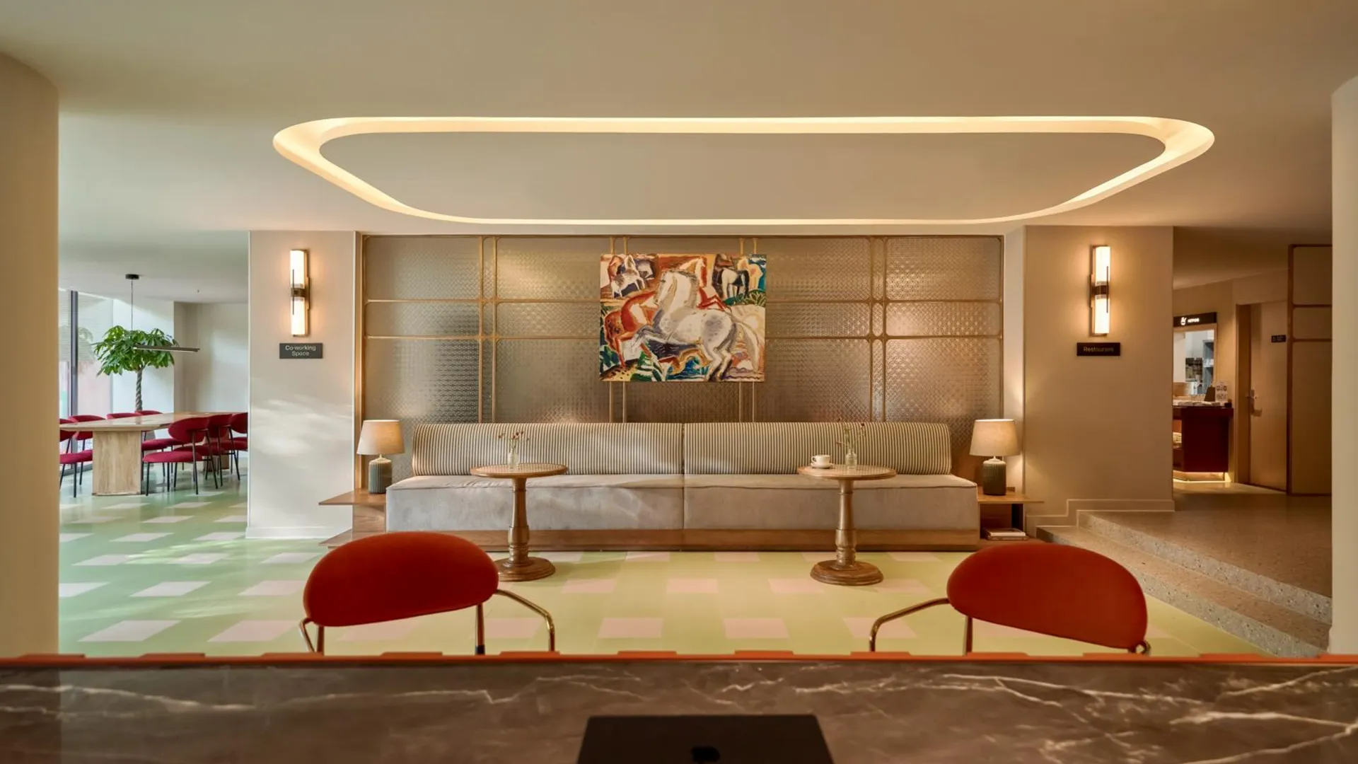 하노이 M 빌리지 호텔 김마 4성급 호텔 로비