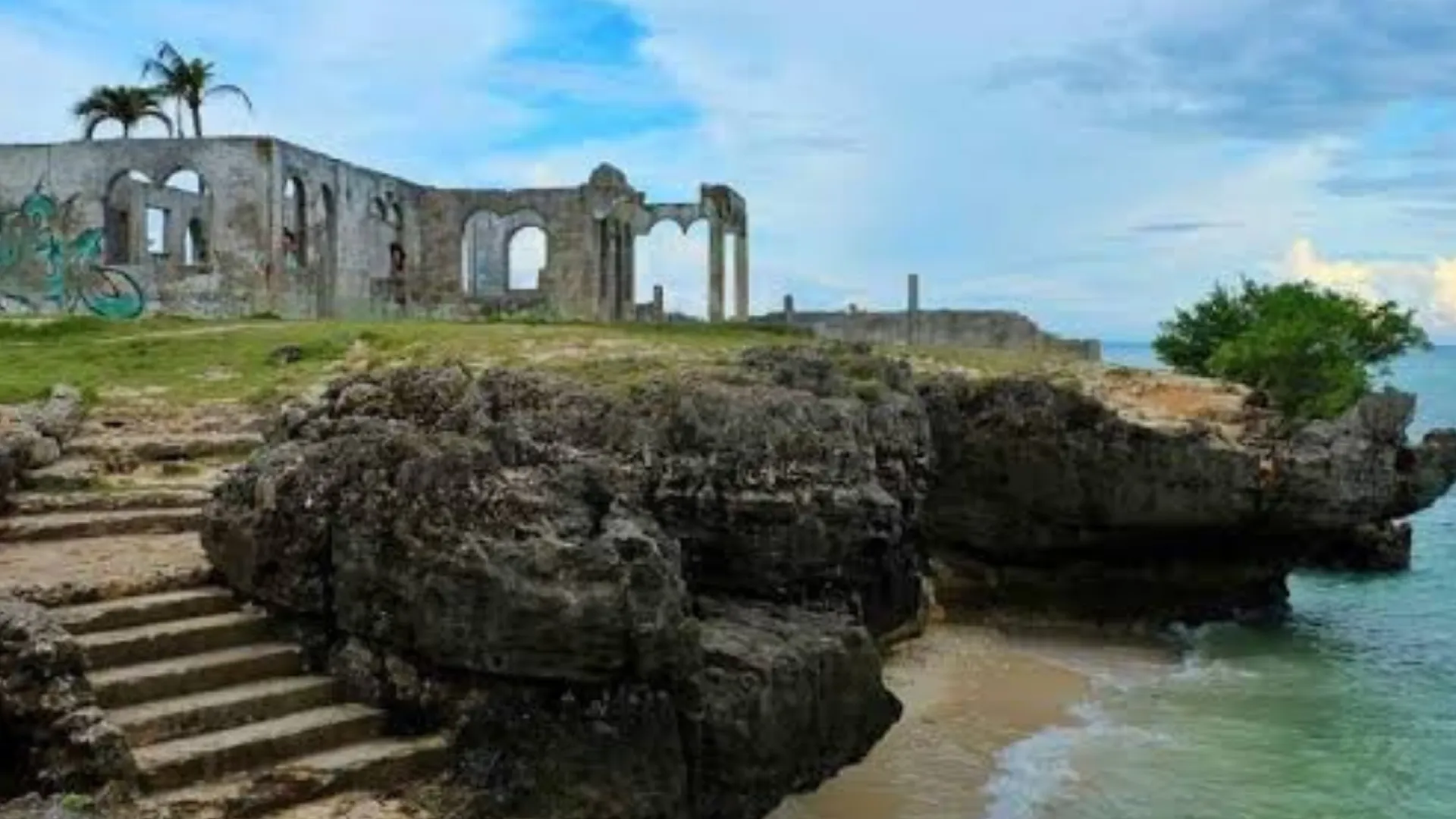 세부 RR WIN lodging House Santa Fe - 204 Aircon Room 2성급 게스트하우스 전망