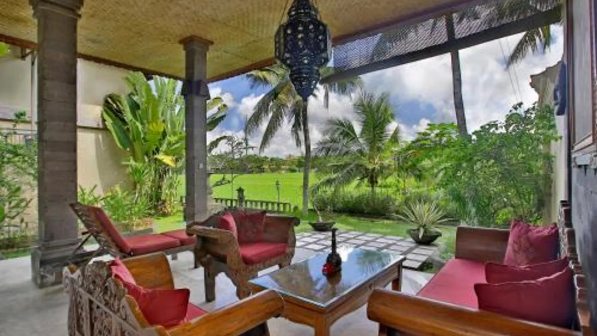 발리 그린 필드 우붓 3성급 호텔 레스토랑