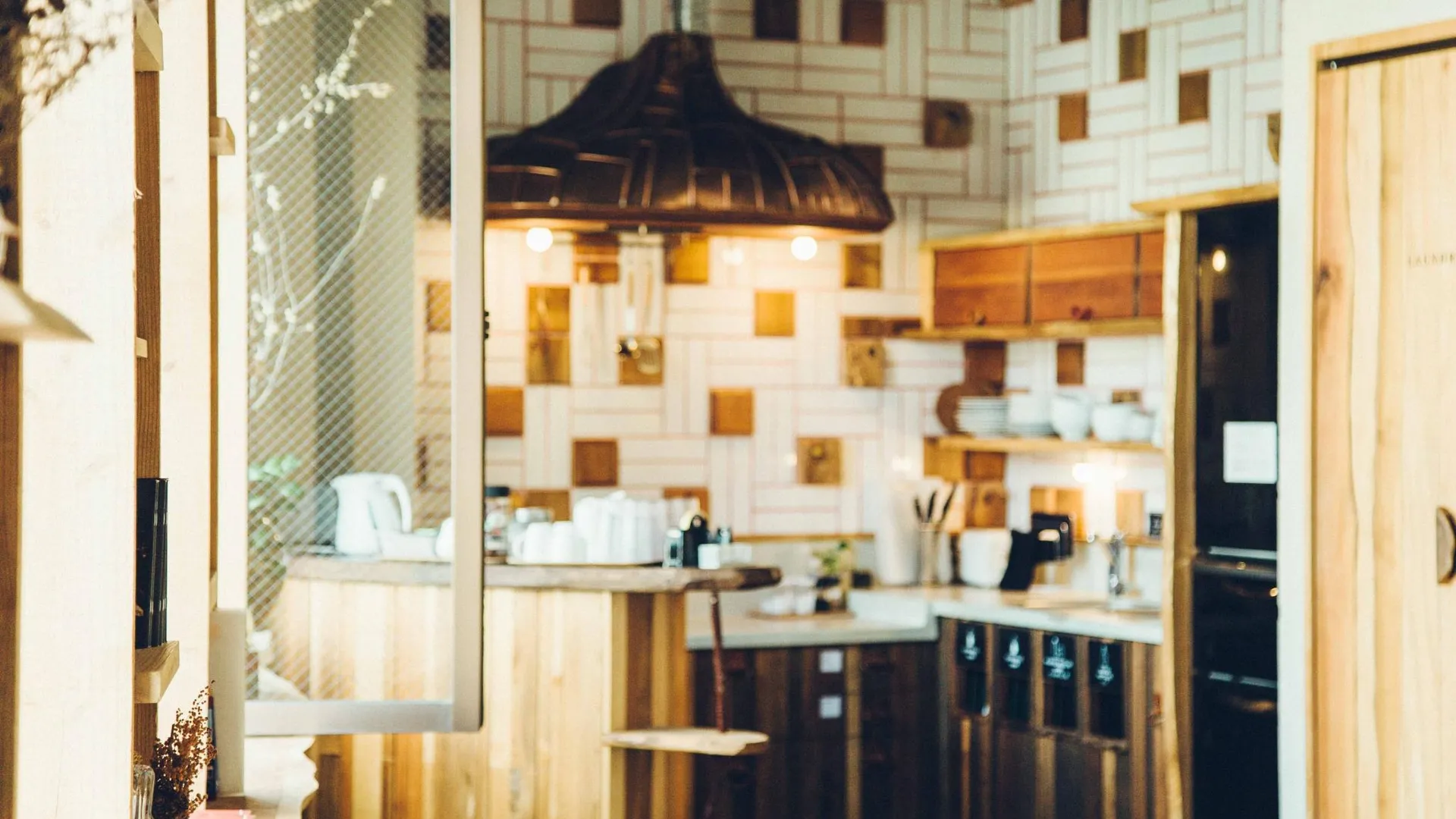 교토 렌 교토 가와라마치 호스텔 카페 앤 바 1성급 호텔 외관