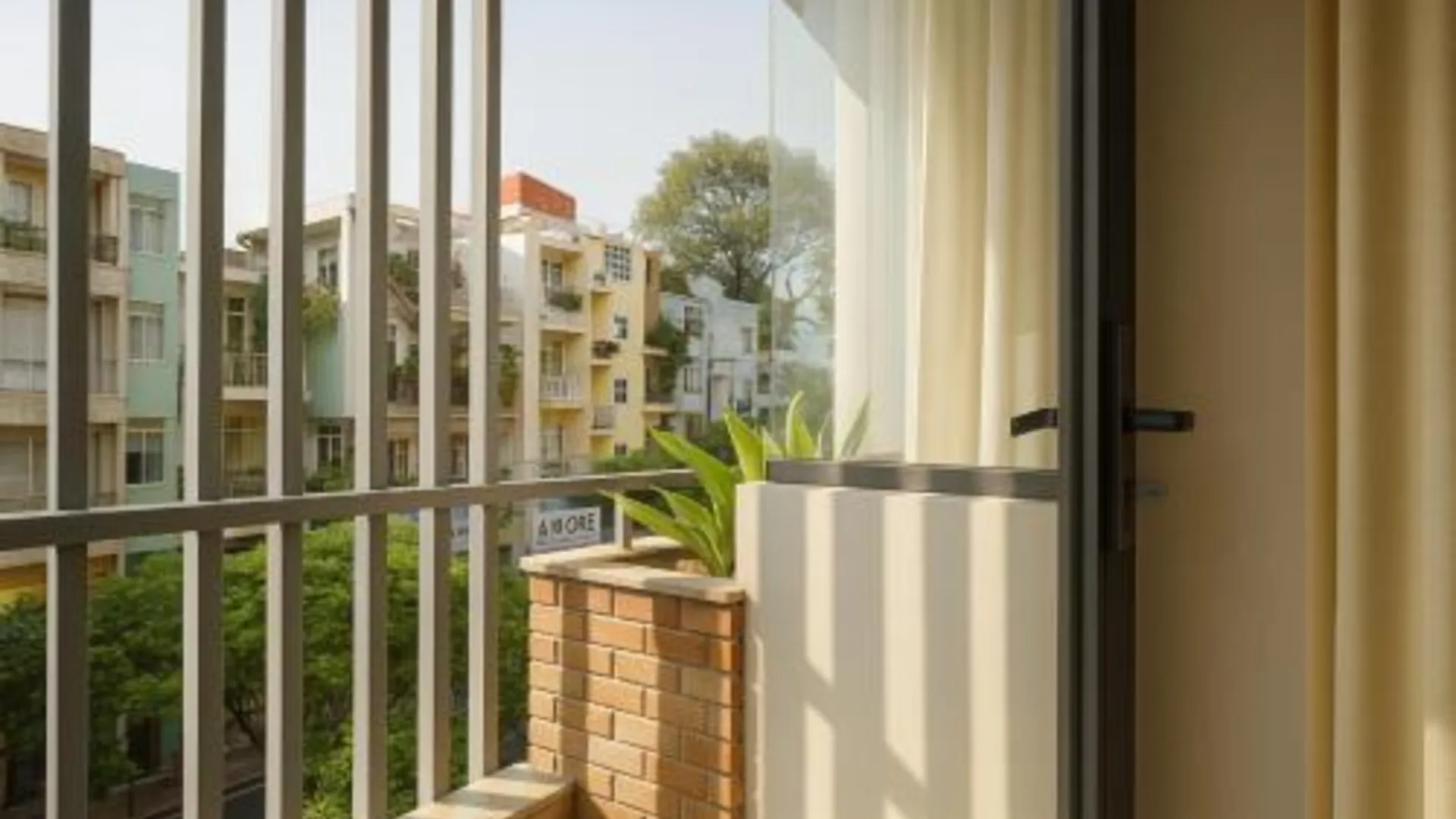 호치민 1군의 아파트먼트 (30m², 침실 1개, 프라이빗 욕실 1개) 호텔 객실