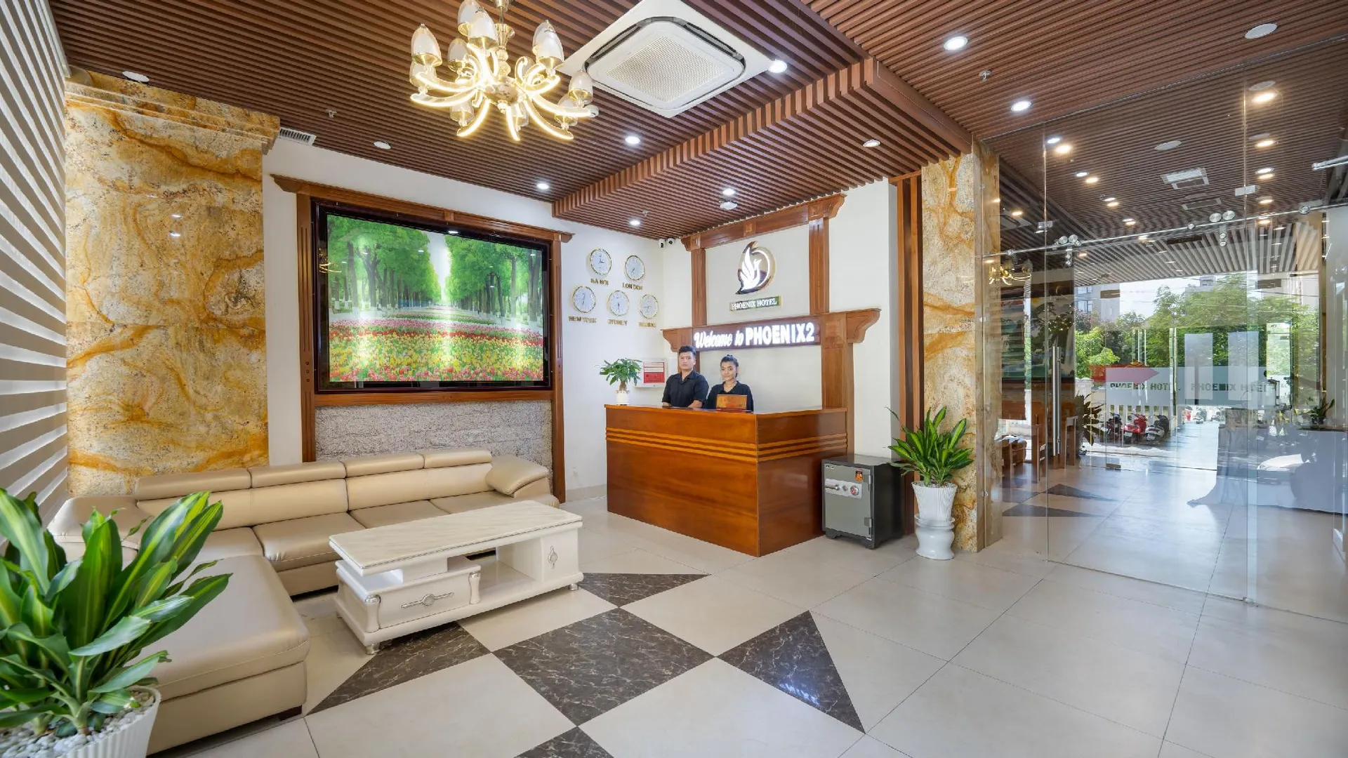 다낭 체리 호텔 다낭 3성급 호텔 로비