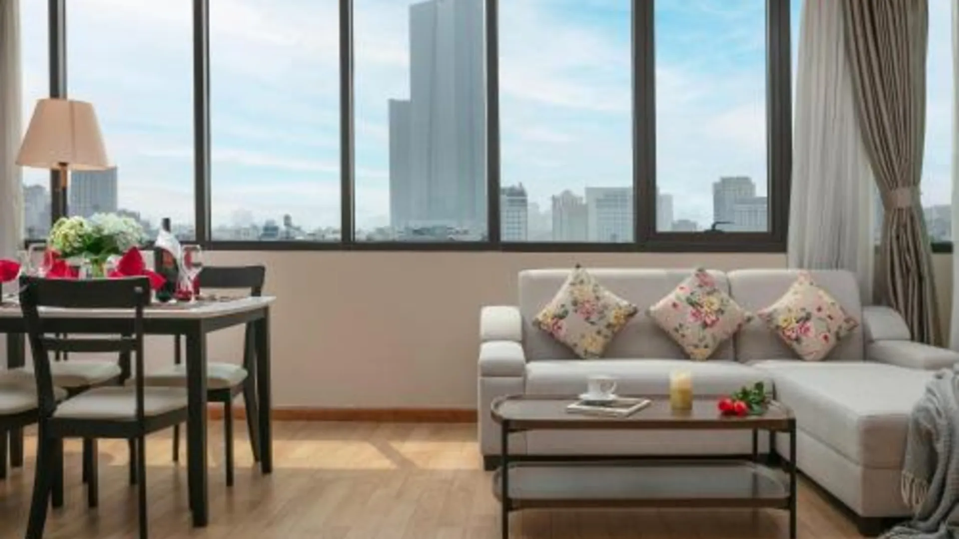 하노이 HB 서비스 아파트먼트 - 121B 콴 호아 2성급 호텔 스위트룸