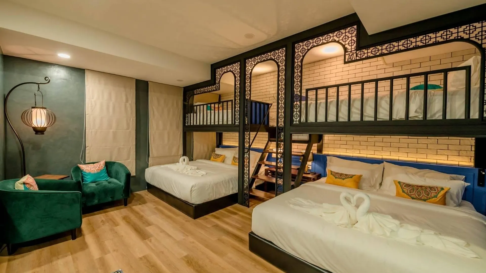 핫야이 Lynlan Hostel and Cafe Linlan Lunyan Hostel and Cafe 3성급 호텔 객실