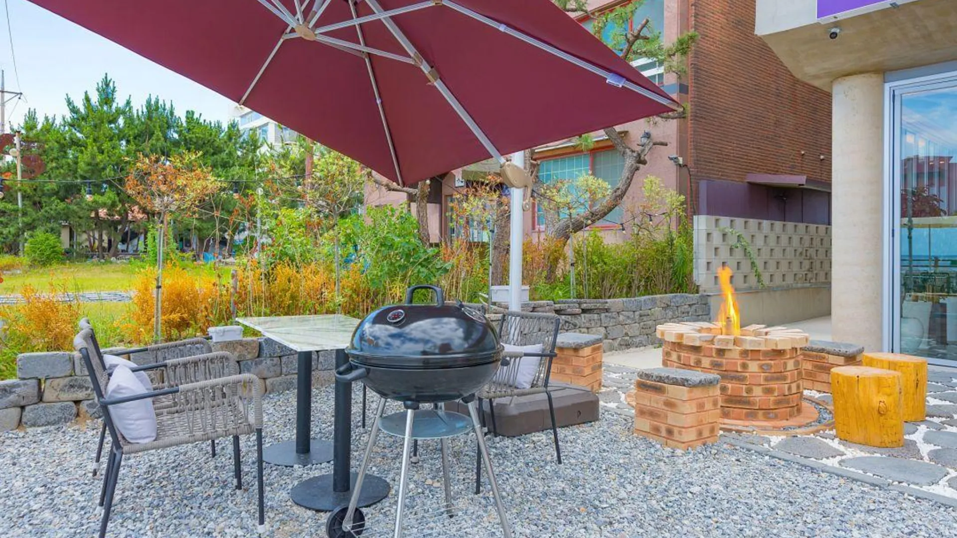 강릉 더 영진 풀빌라 펜션 2성급 게스트하우스 전망