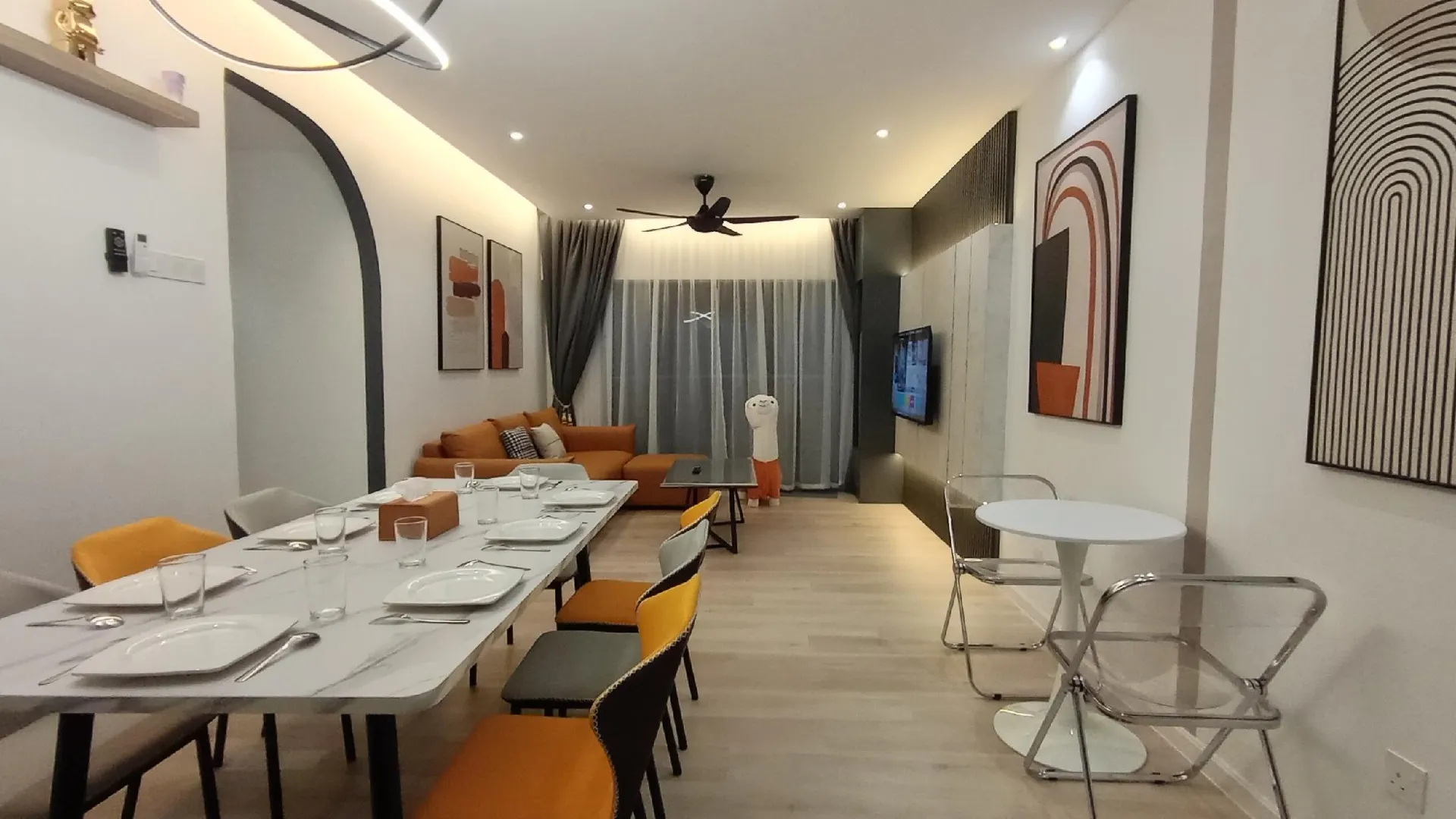 말라카 클레방의 아파트먼트 (100m², 침실 3개, 프라이빗 욕실 2개) 4성급 싱글룸 객실