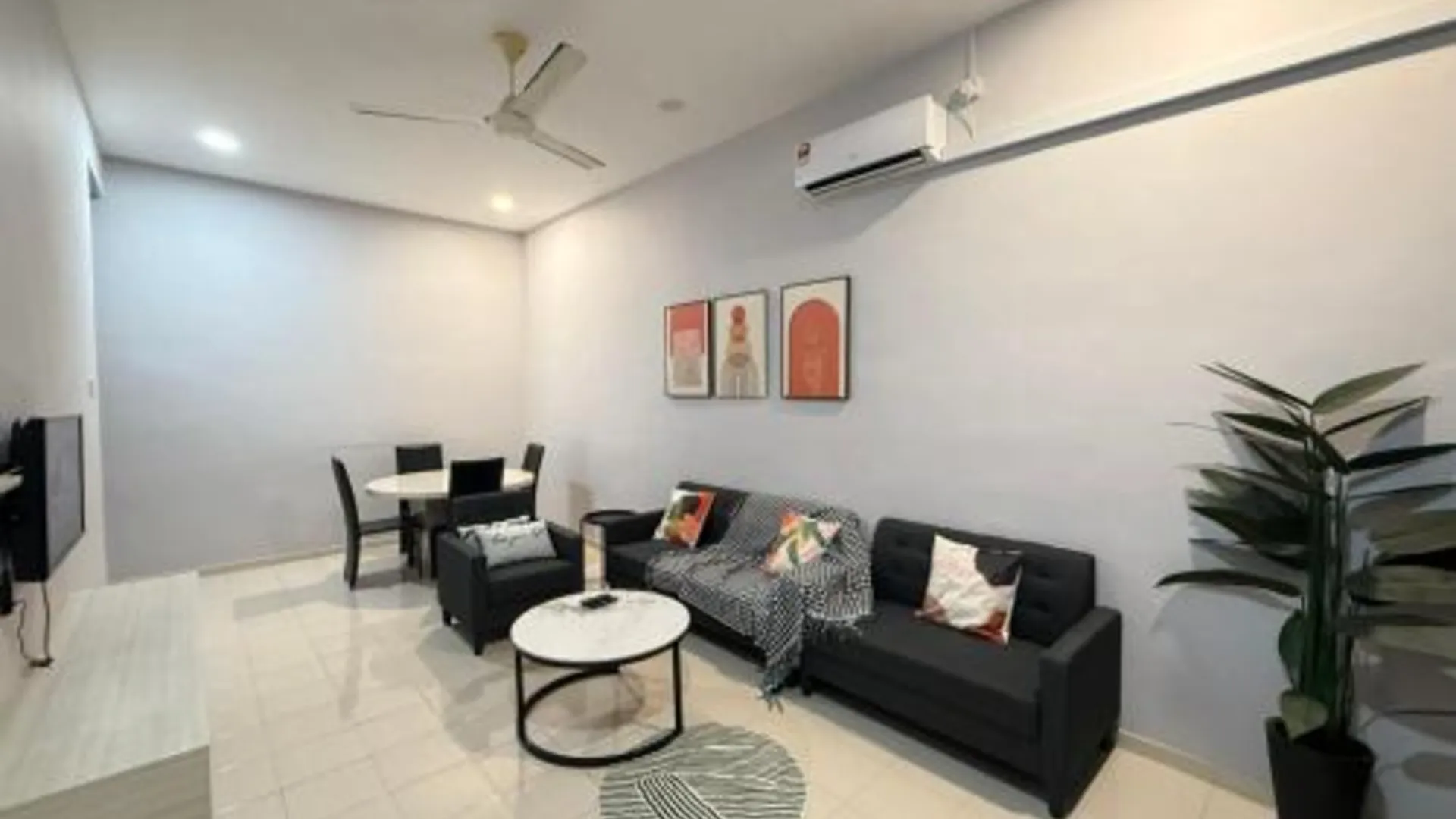 쿠안탄 쿠안탄 시티의 프라이빗 하우스 (130m², 침실 3개, 프라이빗 욕실 2개) 3성급 싱글룸 부대시설