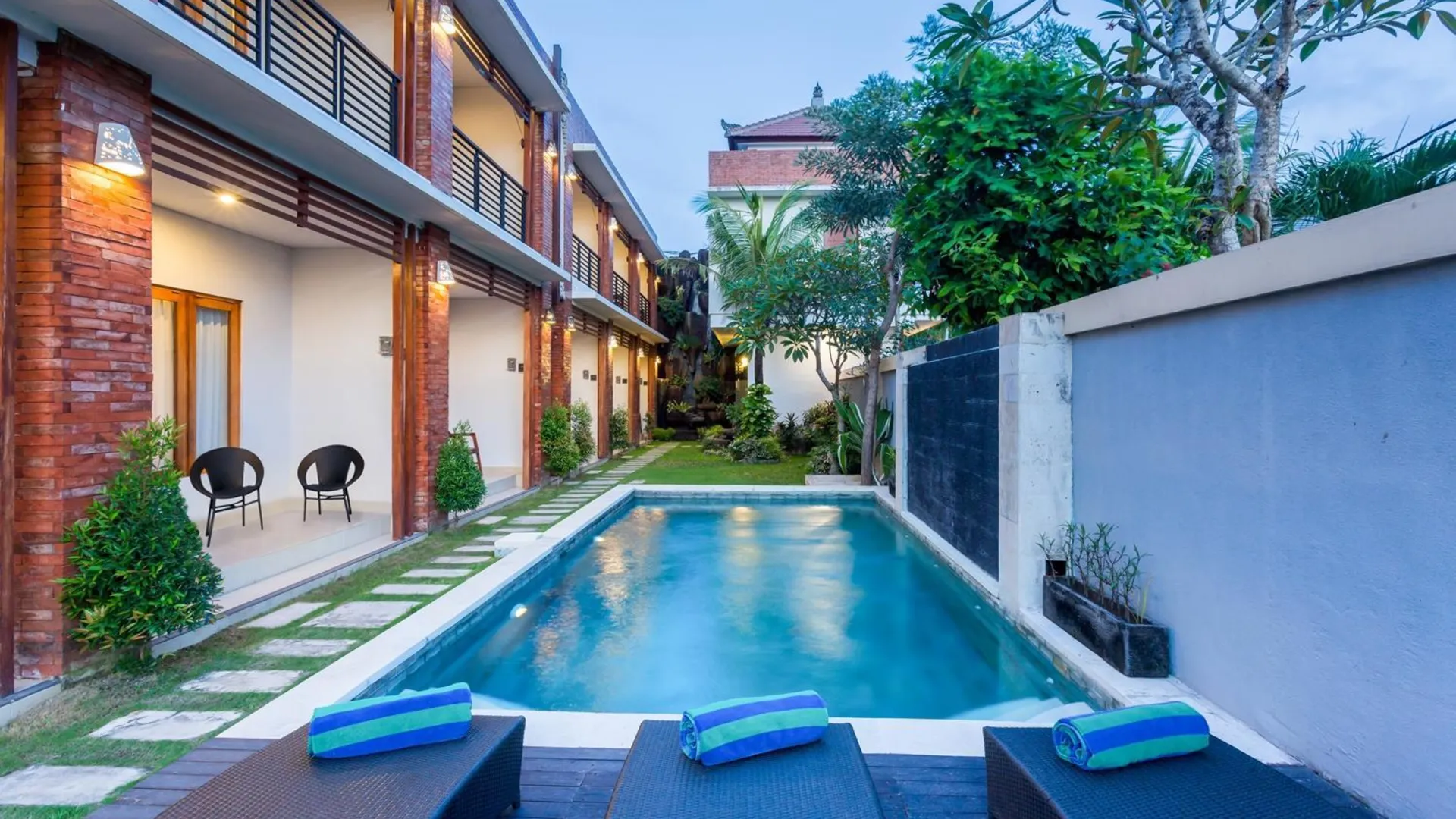 발리 스미냑의 아파트먼트 (20m², 침실 1개, 프라이빗 욕실 1개) 4성급 싱글룸 객실