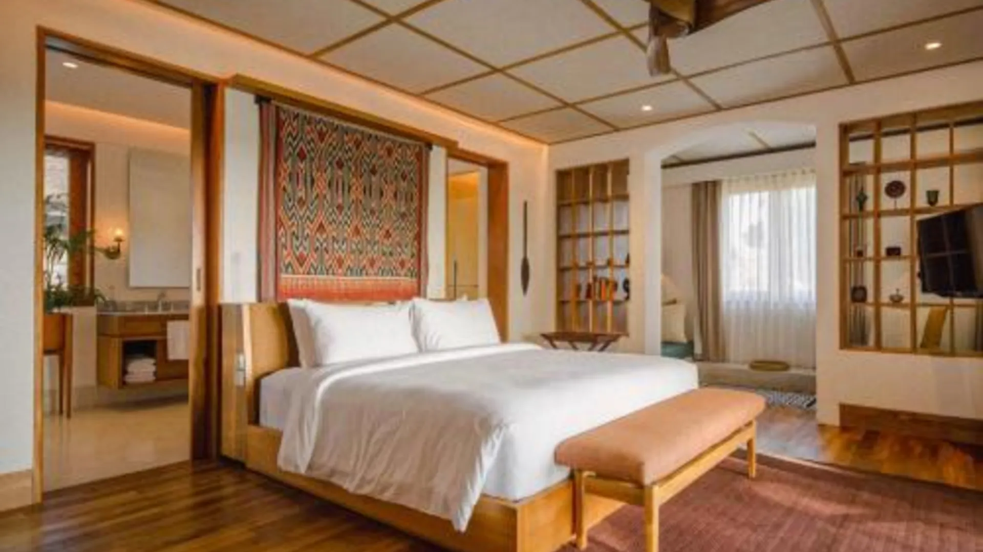 발리 The Sayan House Villas 호텔 스위트룸