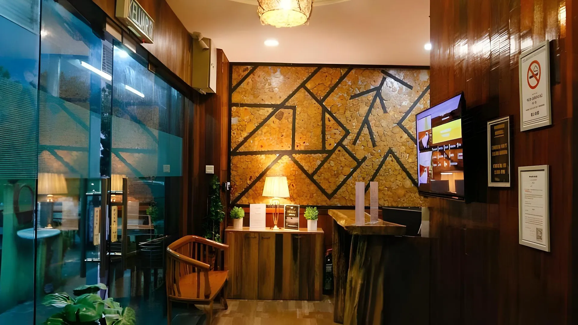 고펭 앙군 호텔 1성급 호텔 전망