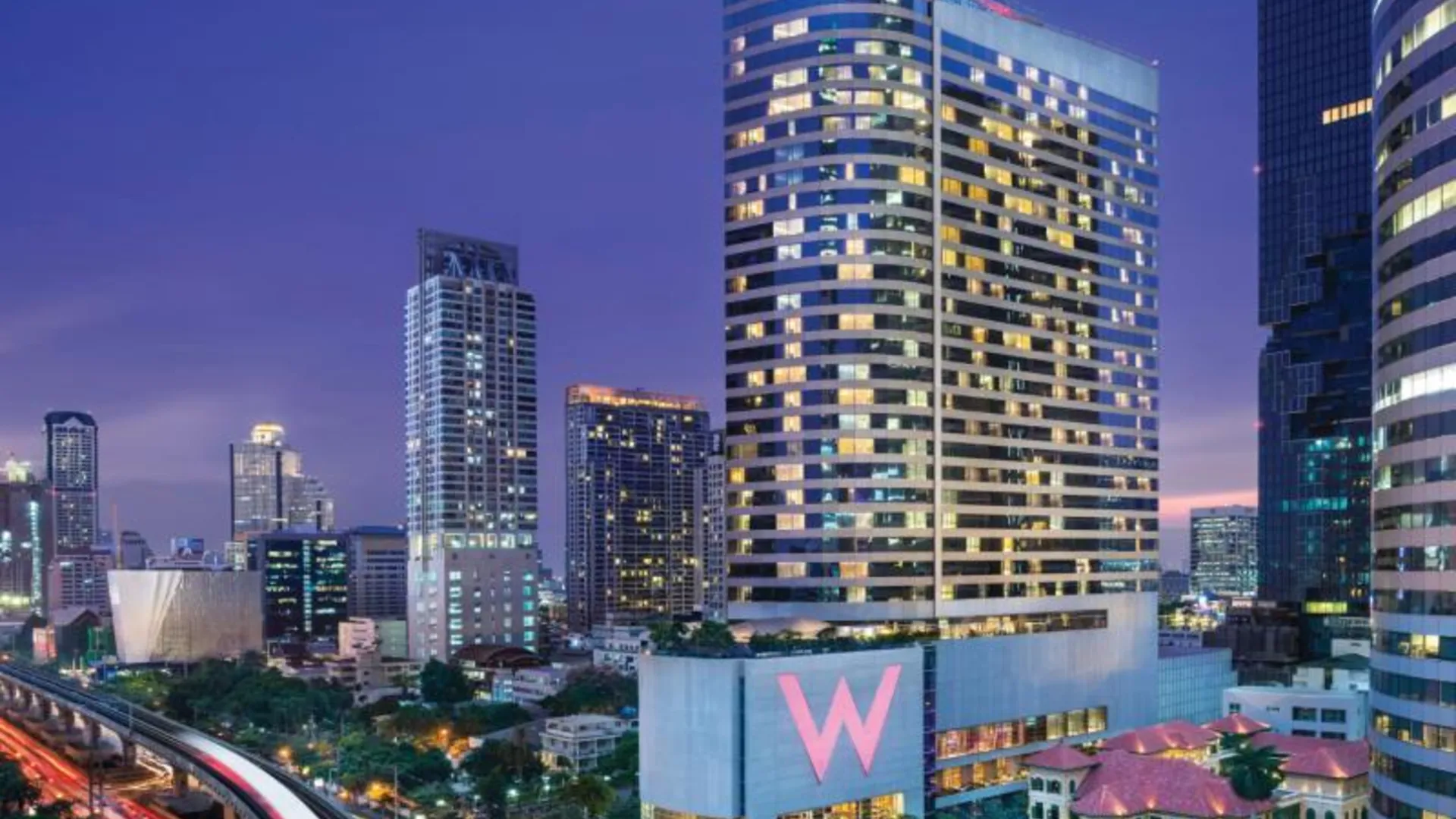 방콕 W 방콕 5성급 호텔 객실