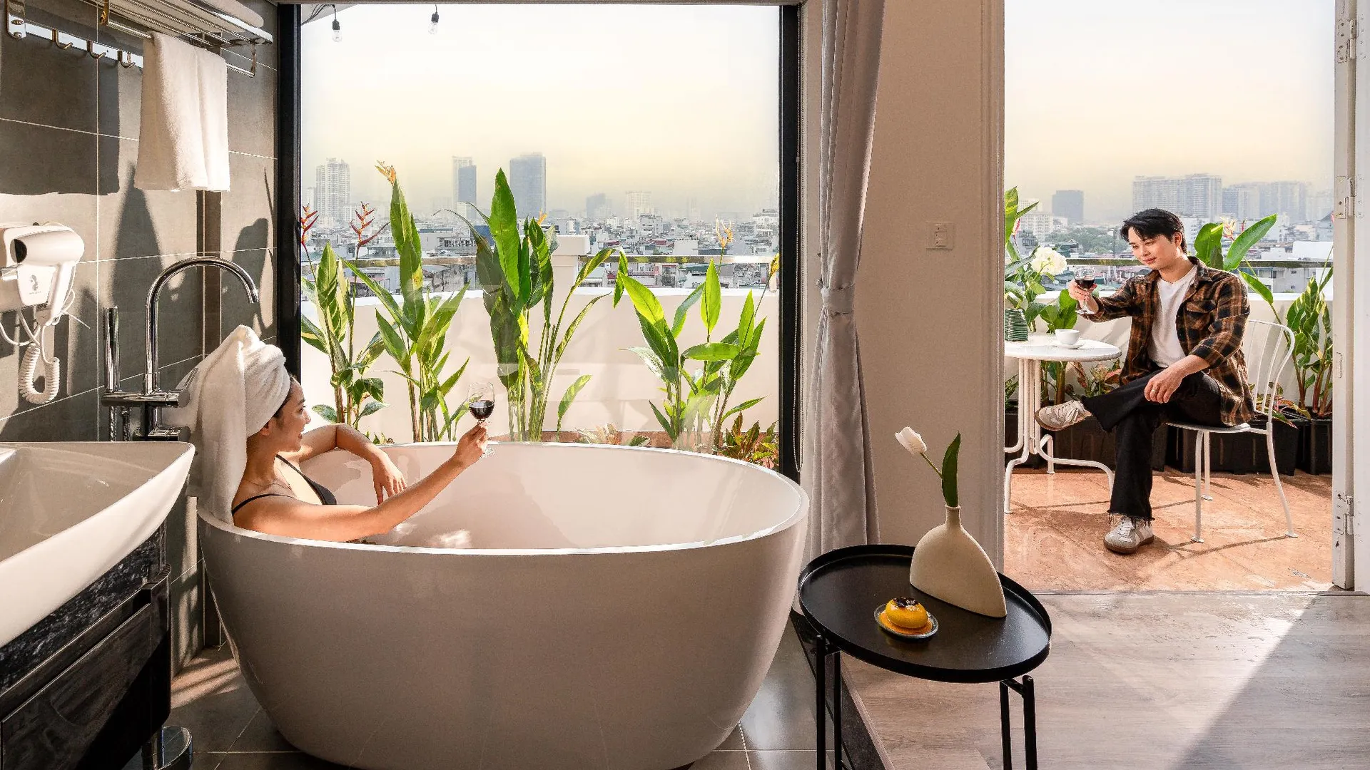 하노이 키패드 호텔 린랑 3성급 호텔 부대시설