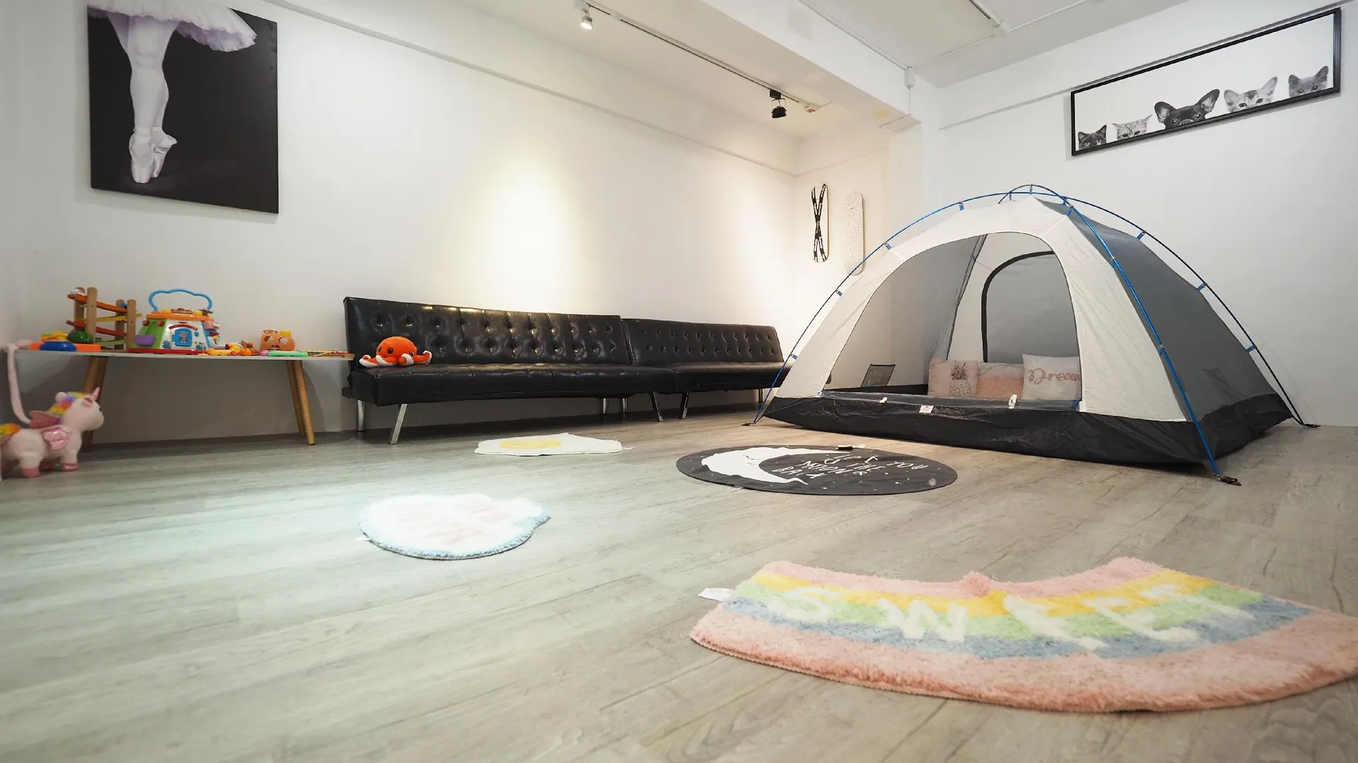 타이베이 다안 구의 아파트먼트 (132m², 침실 4개, 프라이빗 욕실 2개) 2성급 싱글룸 부대시설