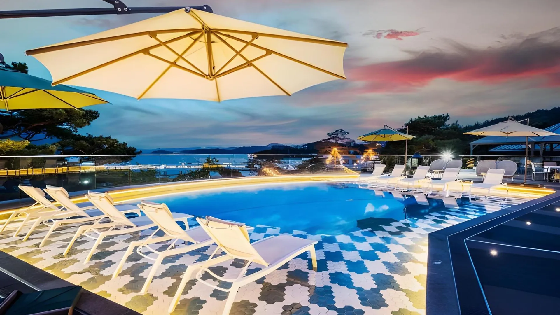 고성 한산 마리나 리조트 고성 3성급 호텔 외관