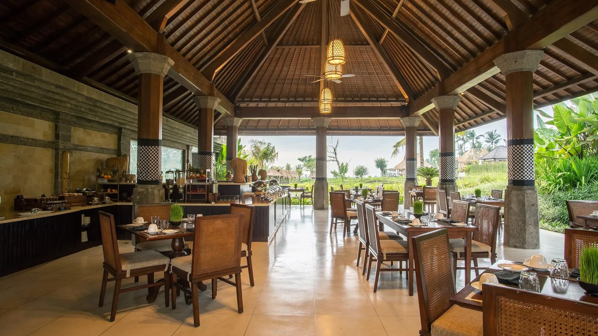 발리 비세사 우붓 리조트 5성급 호텔 객실