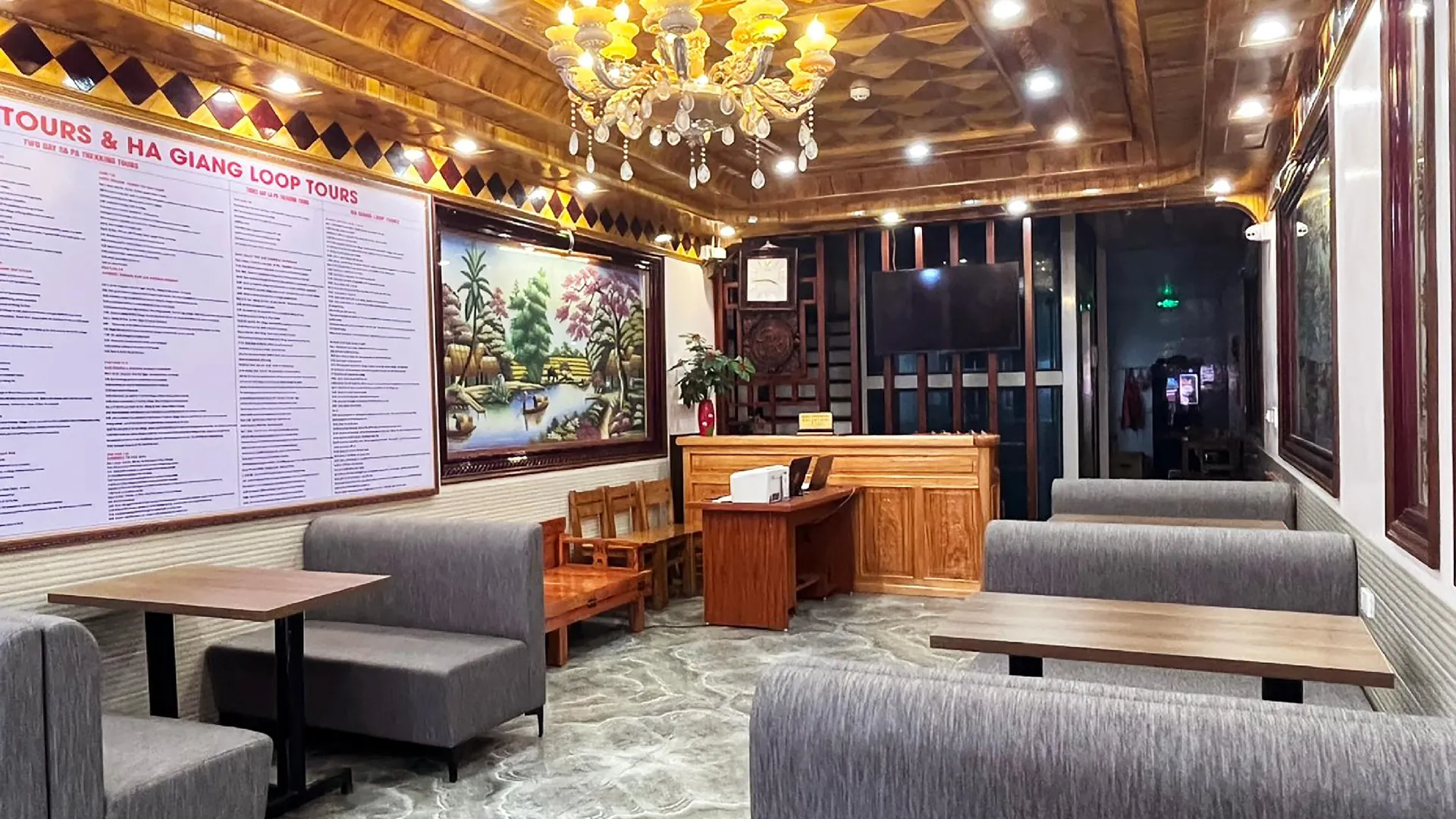 사파 꾸옥 투안 호텔 3성급 호텔 로비