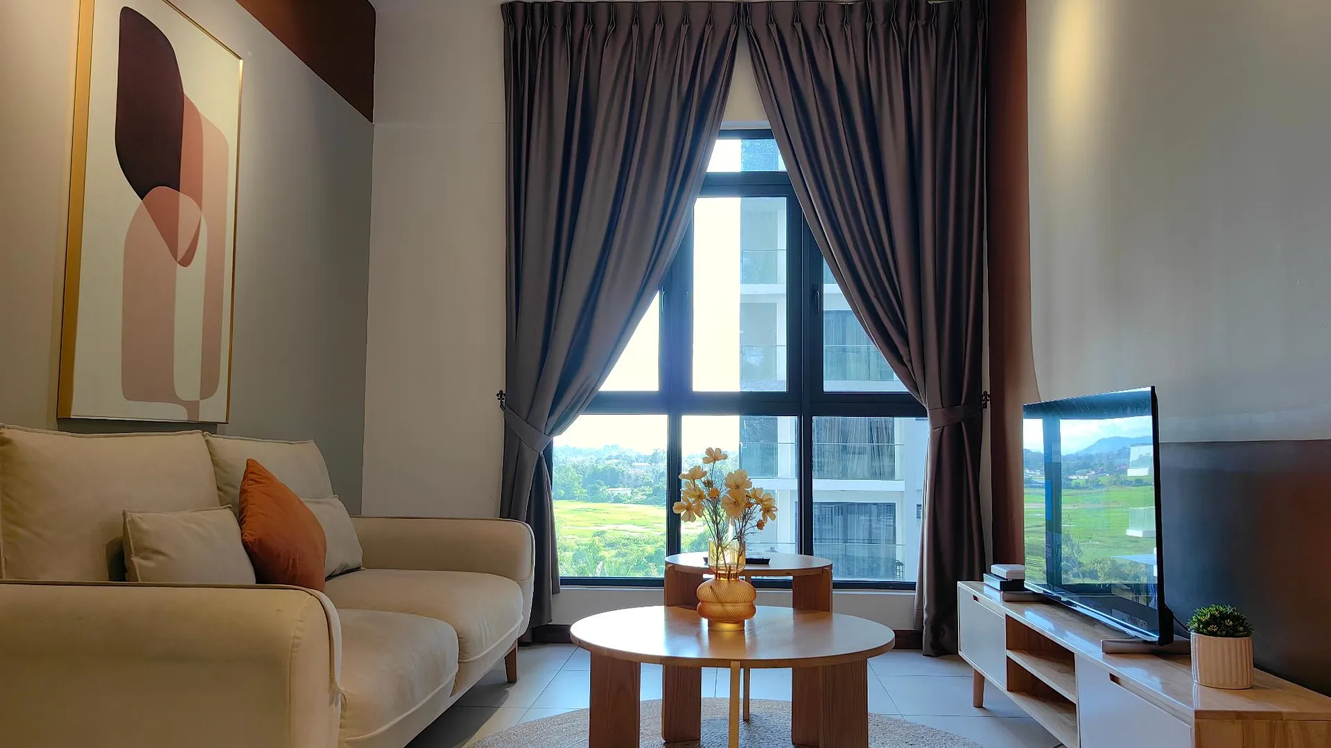 코타키나발루 Near Airport|FreeParking|KAvenue|Family Room 6 Pax 3성급 게스트하우스 스위트룸